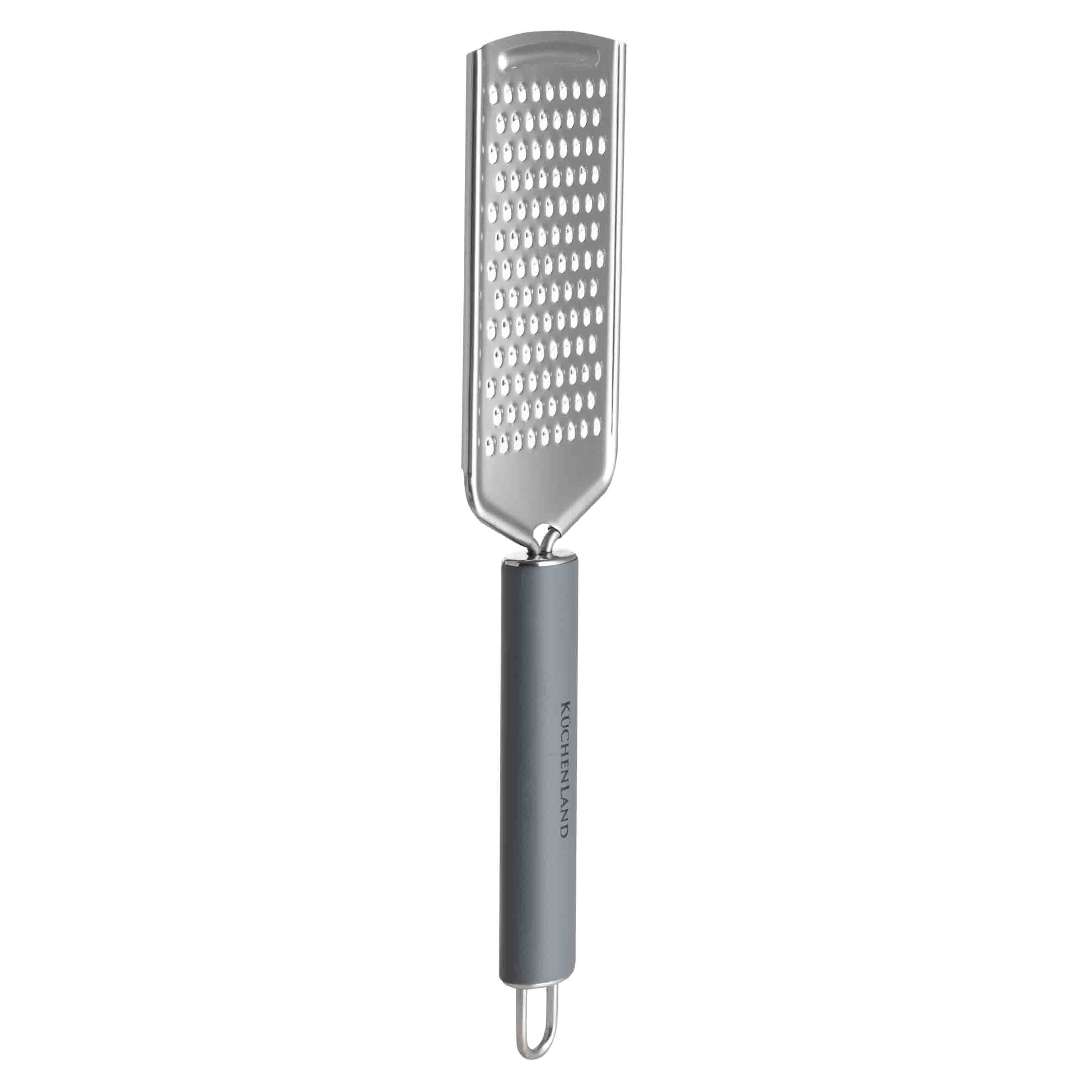Терка, 24 см, мелкая, с ручкой, сталь, серая, Spiro grey изображение № 2