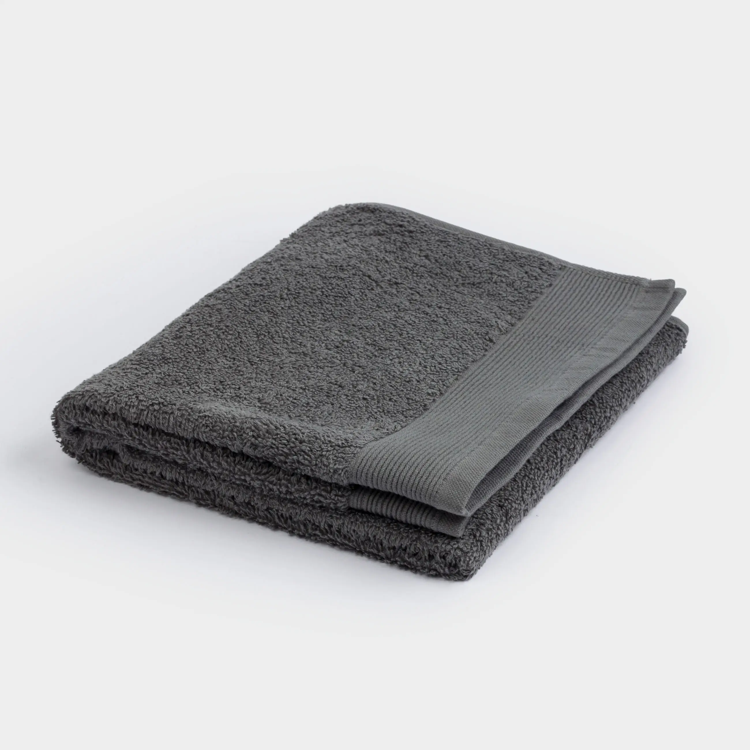 Полотенце, 50х90 см, хлопок, серое, Vari cotton, image-0