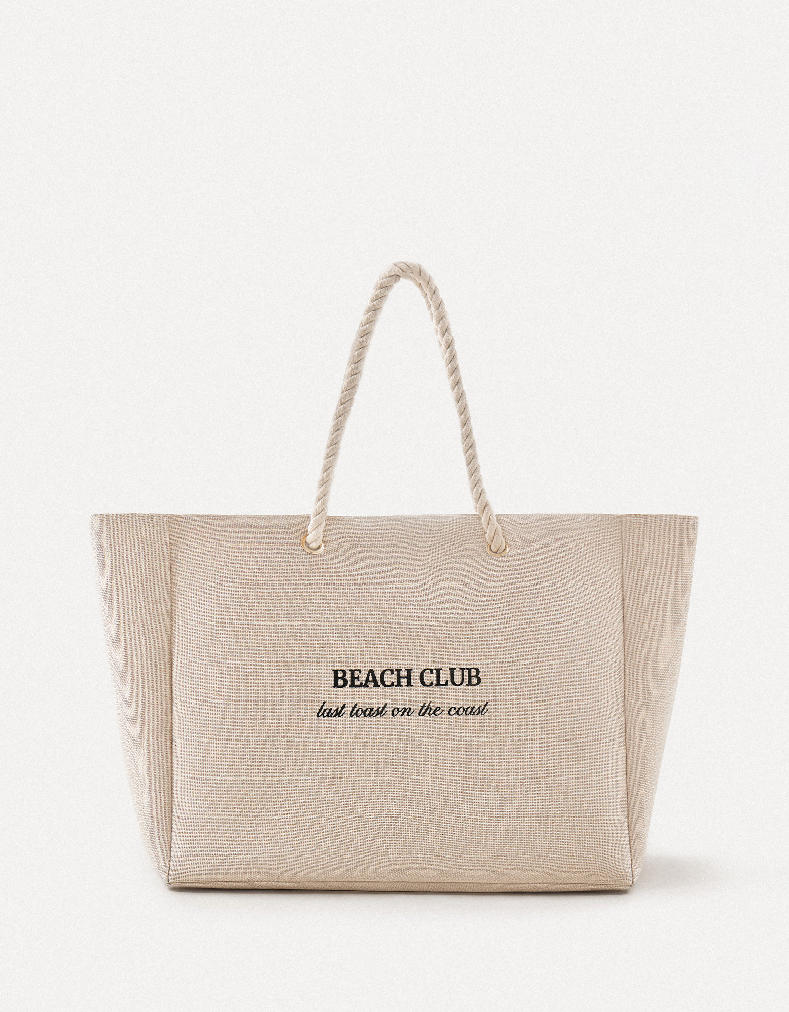 Сумка женская, 44х35 см, полиэстер, бежевая, Beach Club, Coast, image-0
