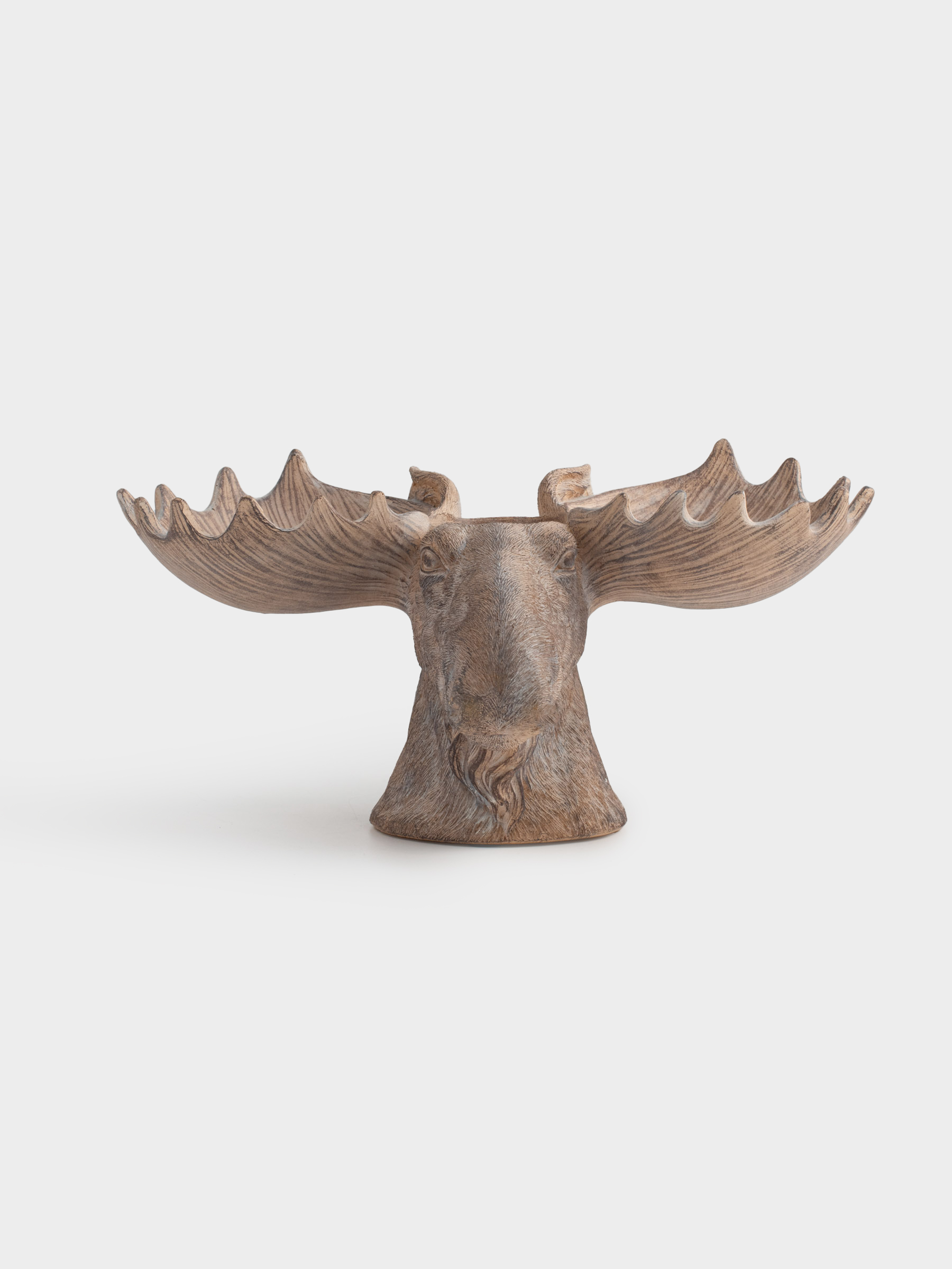 Менажница, 36х21 см, 3 отд, полирезин, коричневая, Лось, Moose story, image-1
