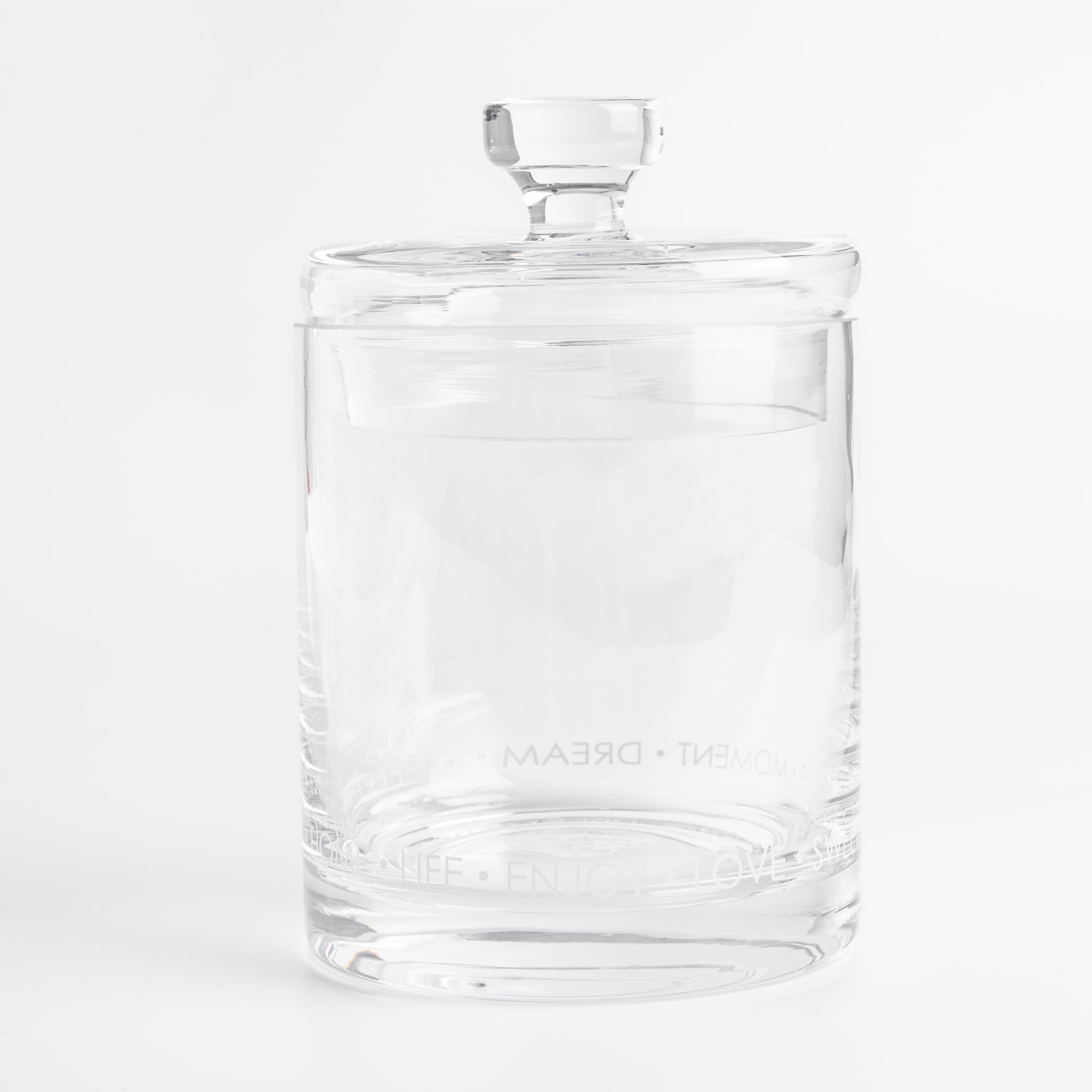 Емкость для хранения, 17х12 см, 900 мл, стекло, Clear font