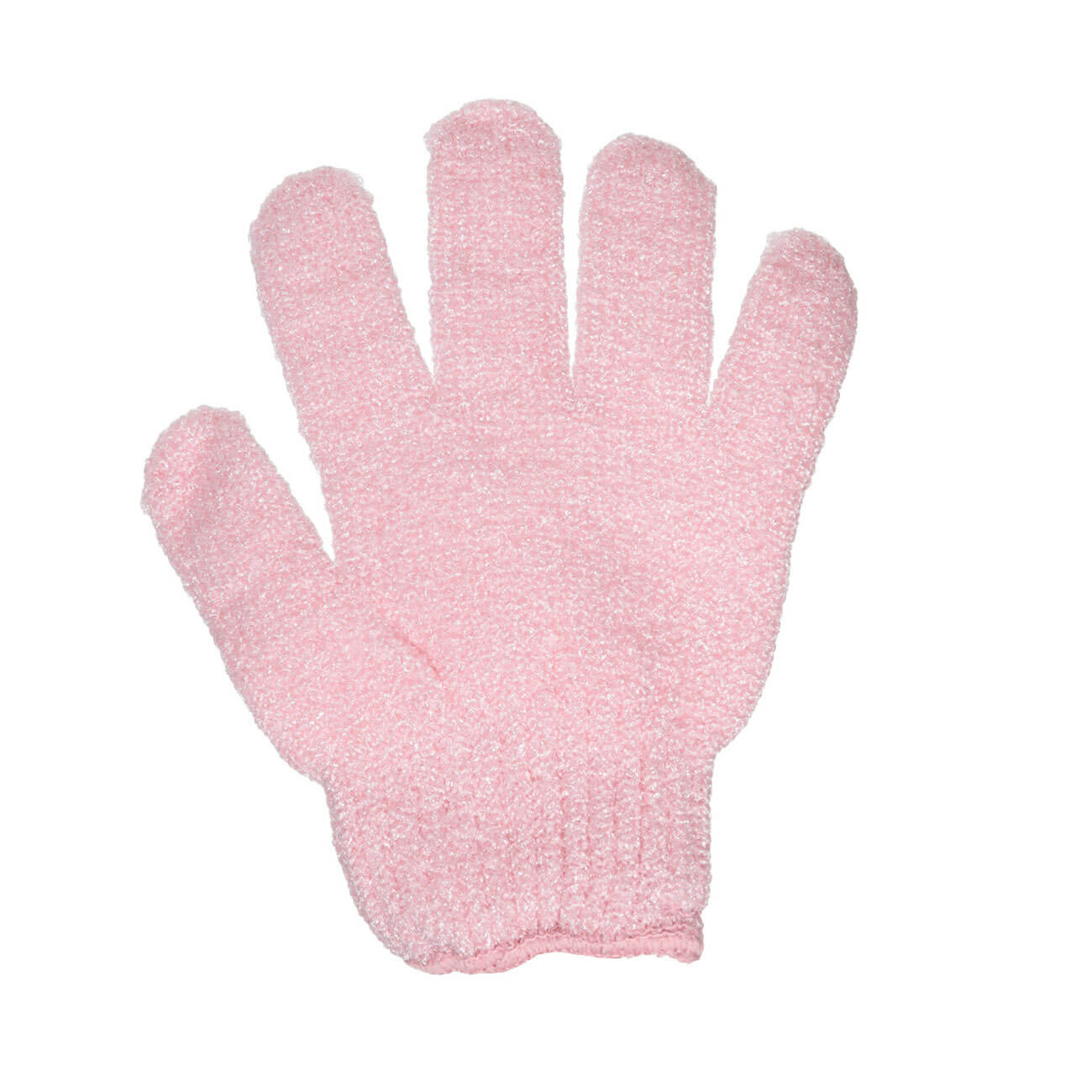 Перчатка для мытья тела, 19 см, 2 шт, нейлон, пудровая, Gentle spa мочалка перчатка полосатик