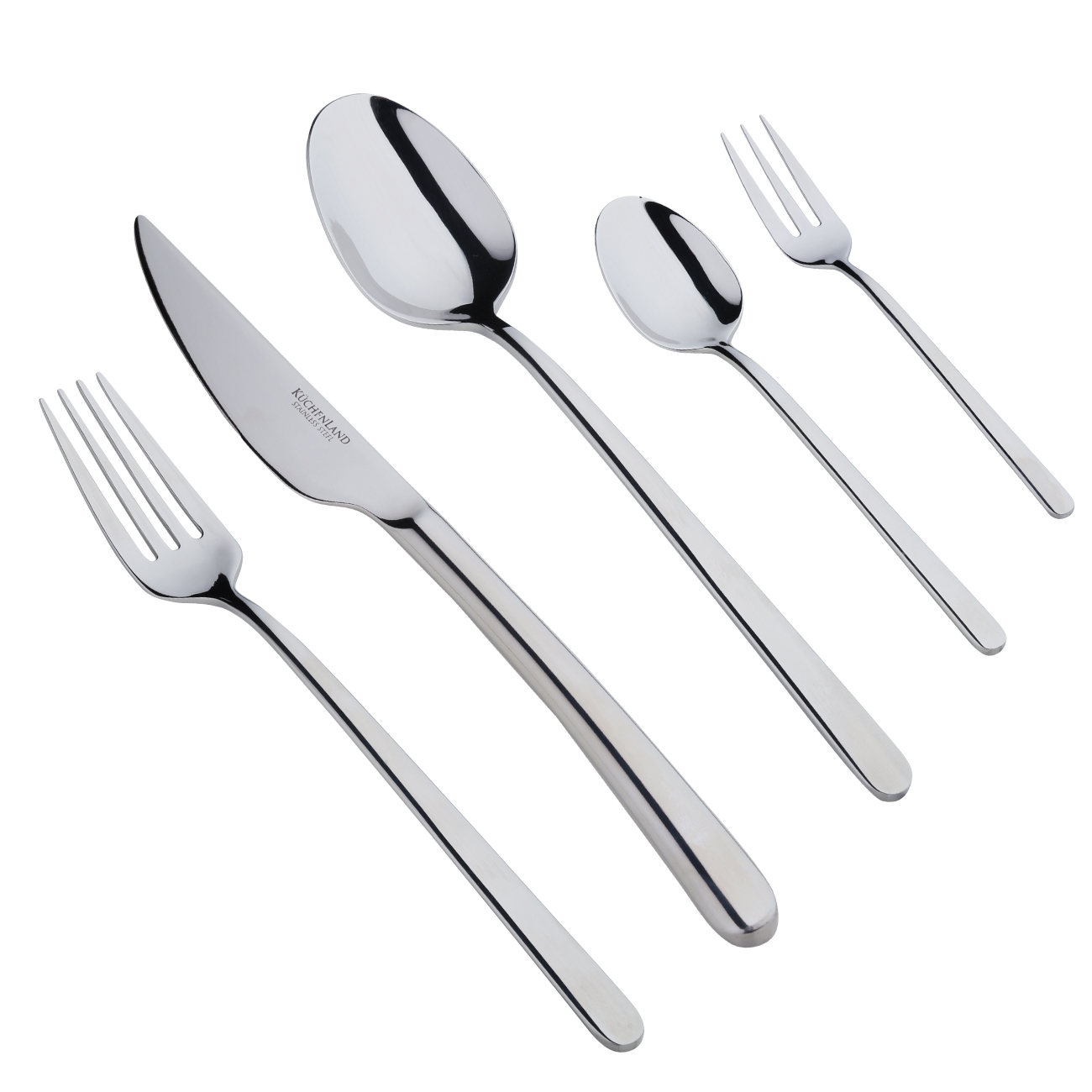 Kuchenland Столовые приборы 12 перс 68 пр сталь Toscana 29990₽