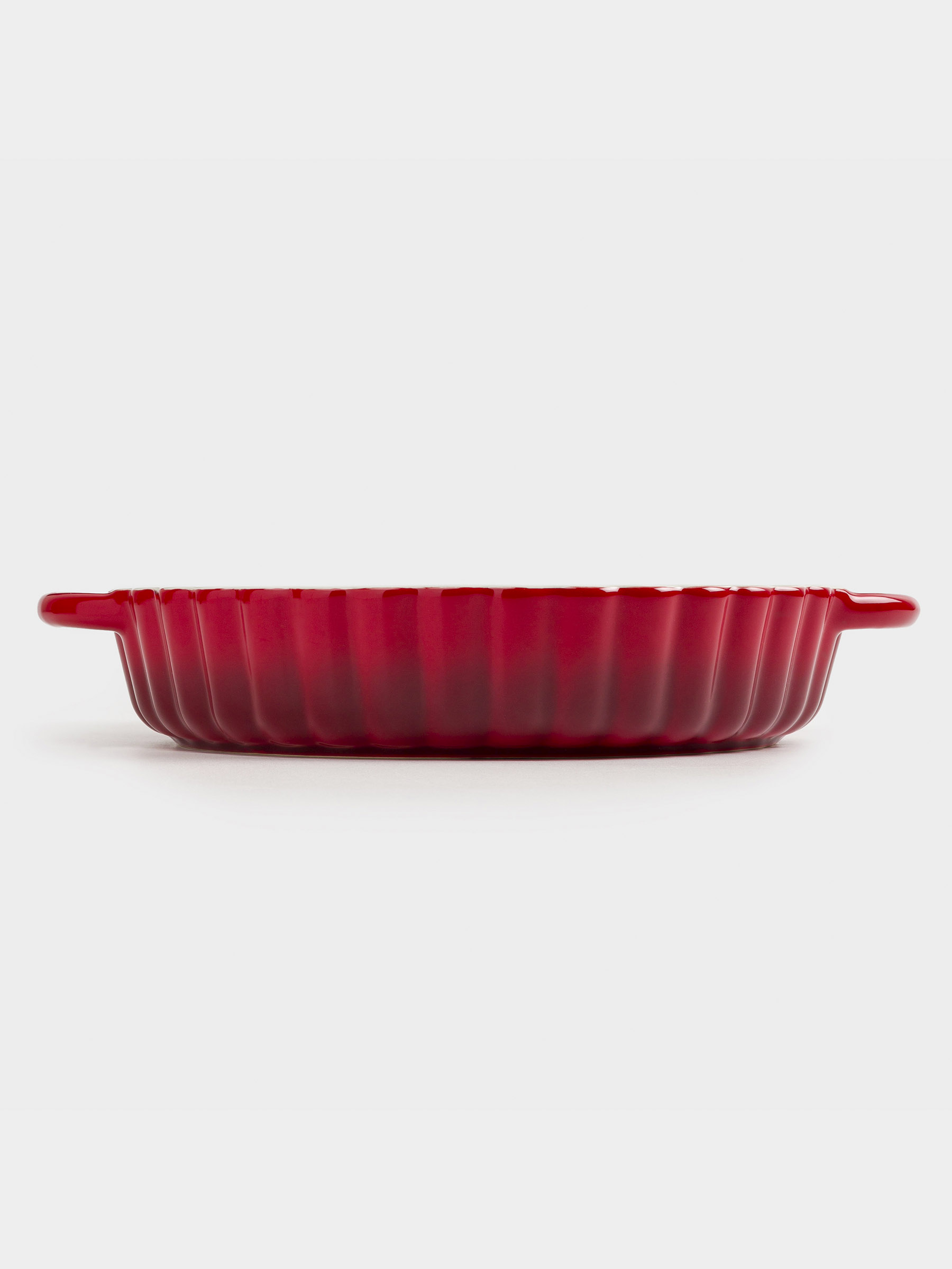 Форма для запекания, 25 см, керамика, круглая, бордовая, Градиент, Cakes gradient, image-2