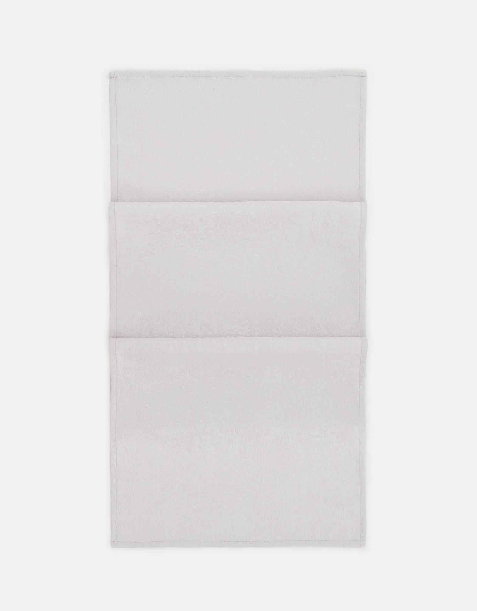 Дорожка настольная, 40х160 см, полиэстер, серая, Jacquard, image-0