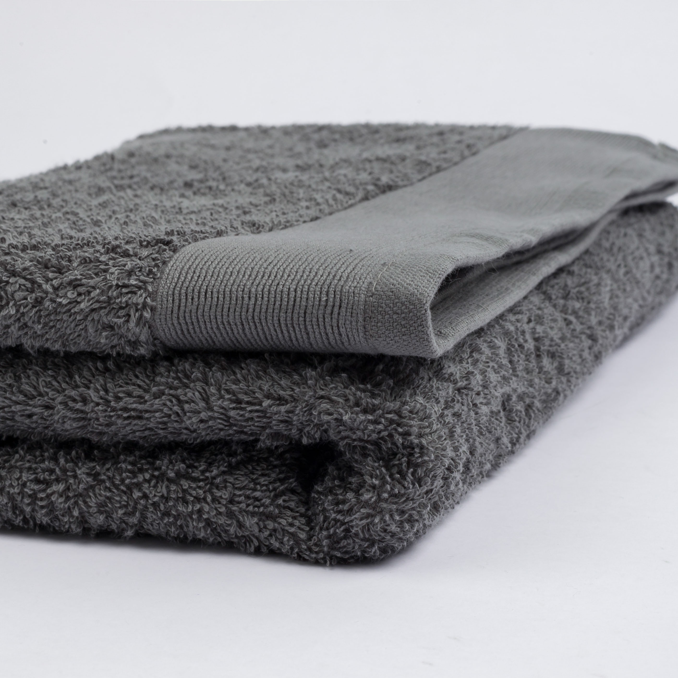 Полотенце, 70х140 см, хлопок, серое, Vari cotton, image-6