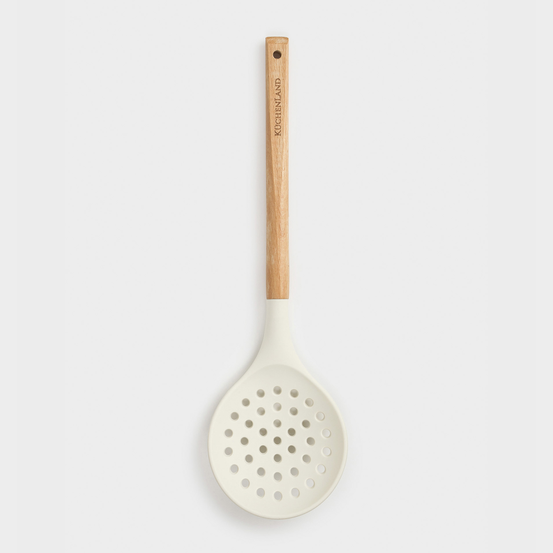 Шумовка 32 см силикондерево бежевая Provence 399₽