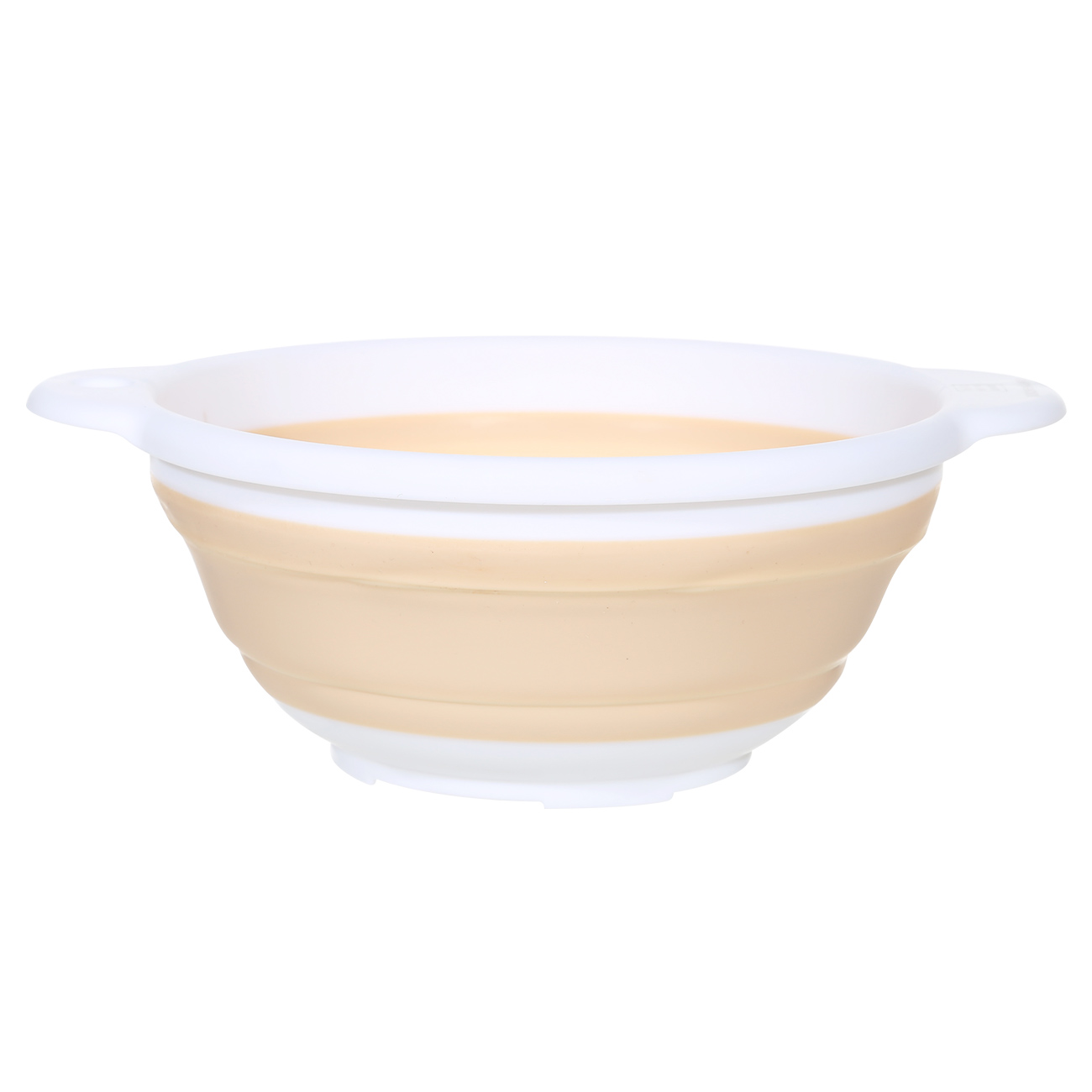 

Миска, 1,5 л, складная, пластик/резина, бежевая, Soft kitchen