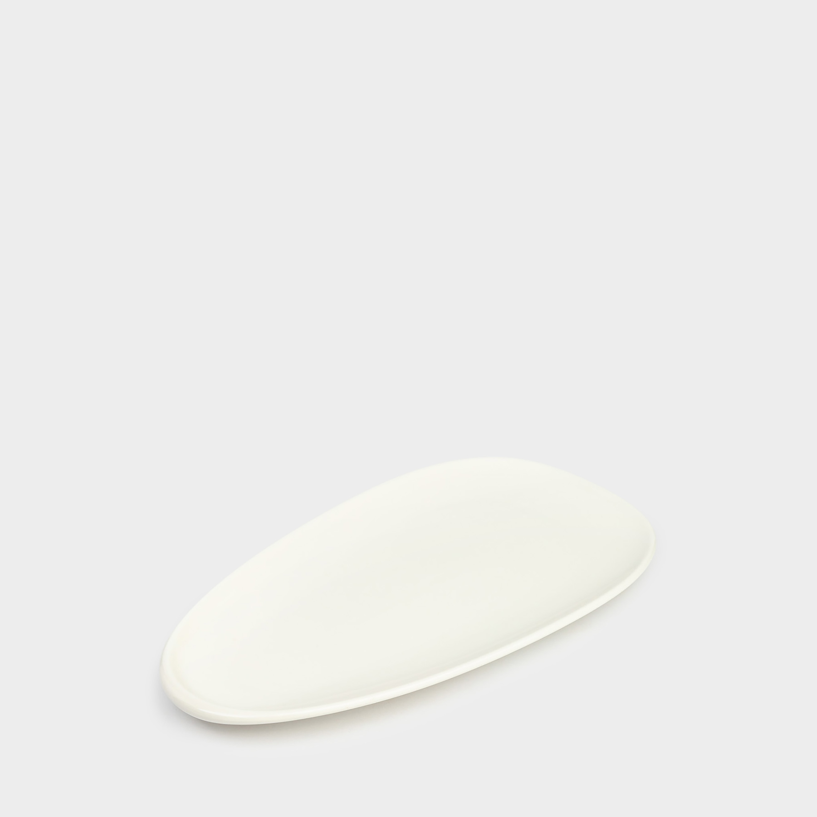 Блюдо 26х15 см фарфор P овальное белое Synergy 799₽