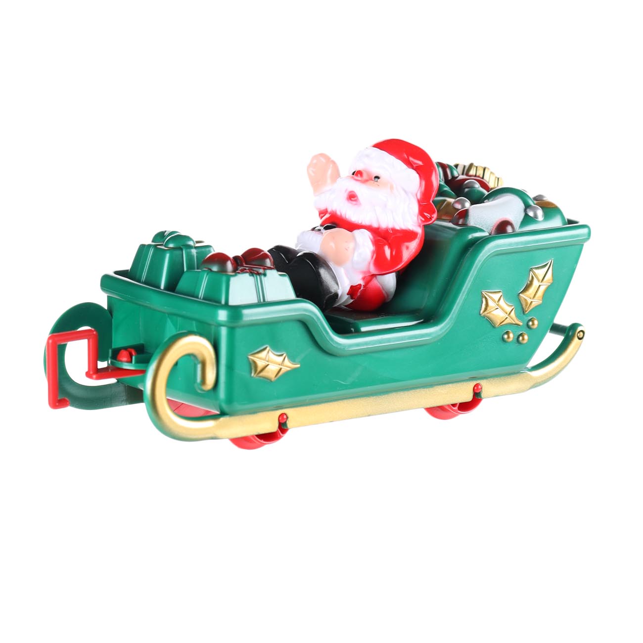 Железная дорога игрушечная, S, музыкальная, с подсветкой/дымом, пластик, Game rail изображение № 4