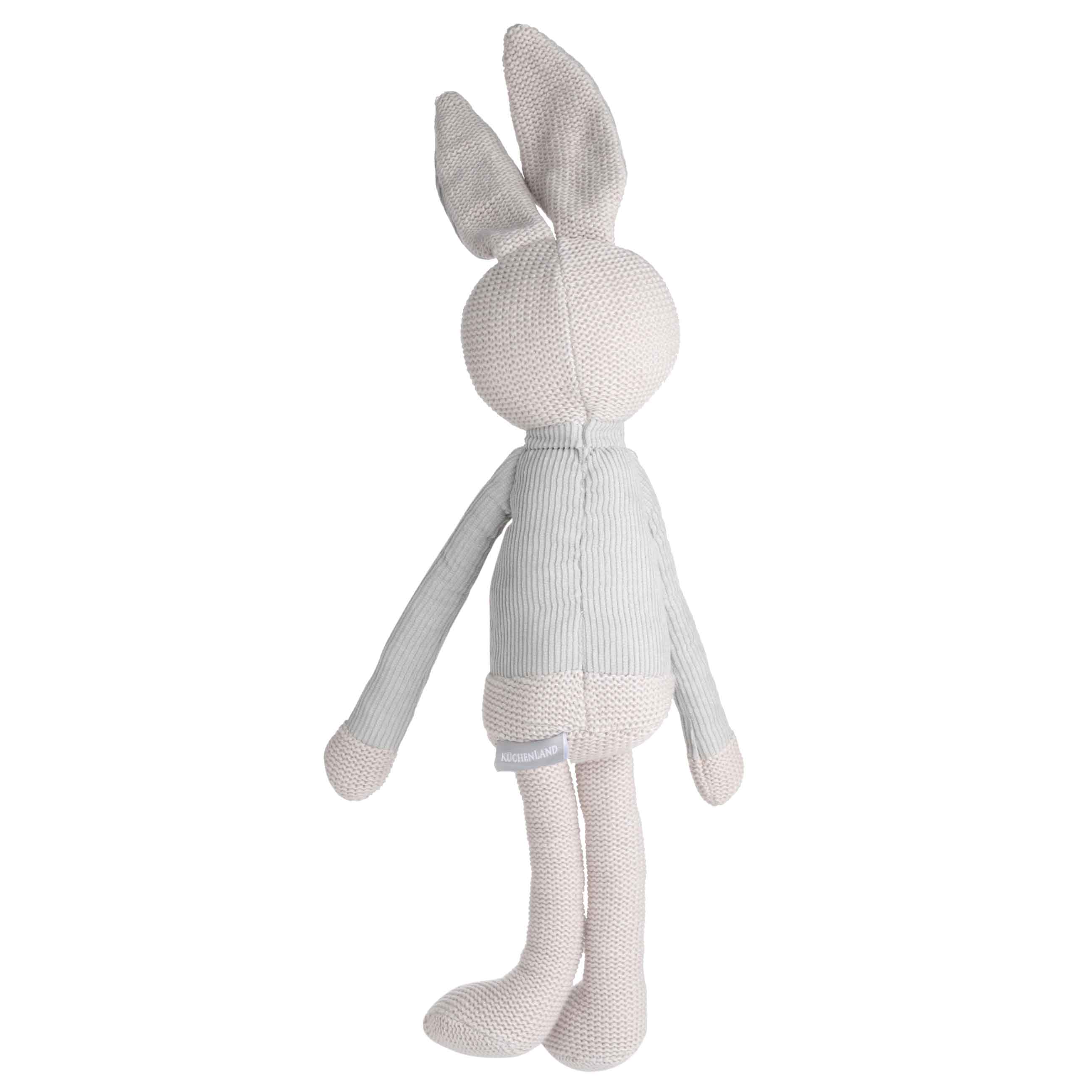 Игрушка, 35 см, мягкая, хлопок, бежевая, Заяц в костюме, Rabbit изображение № 2