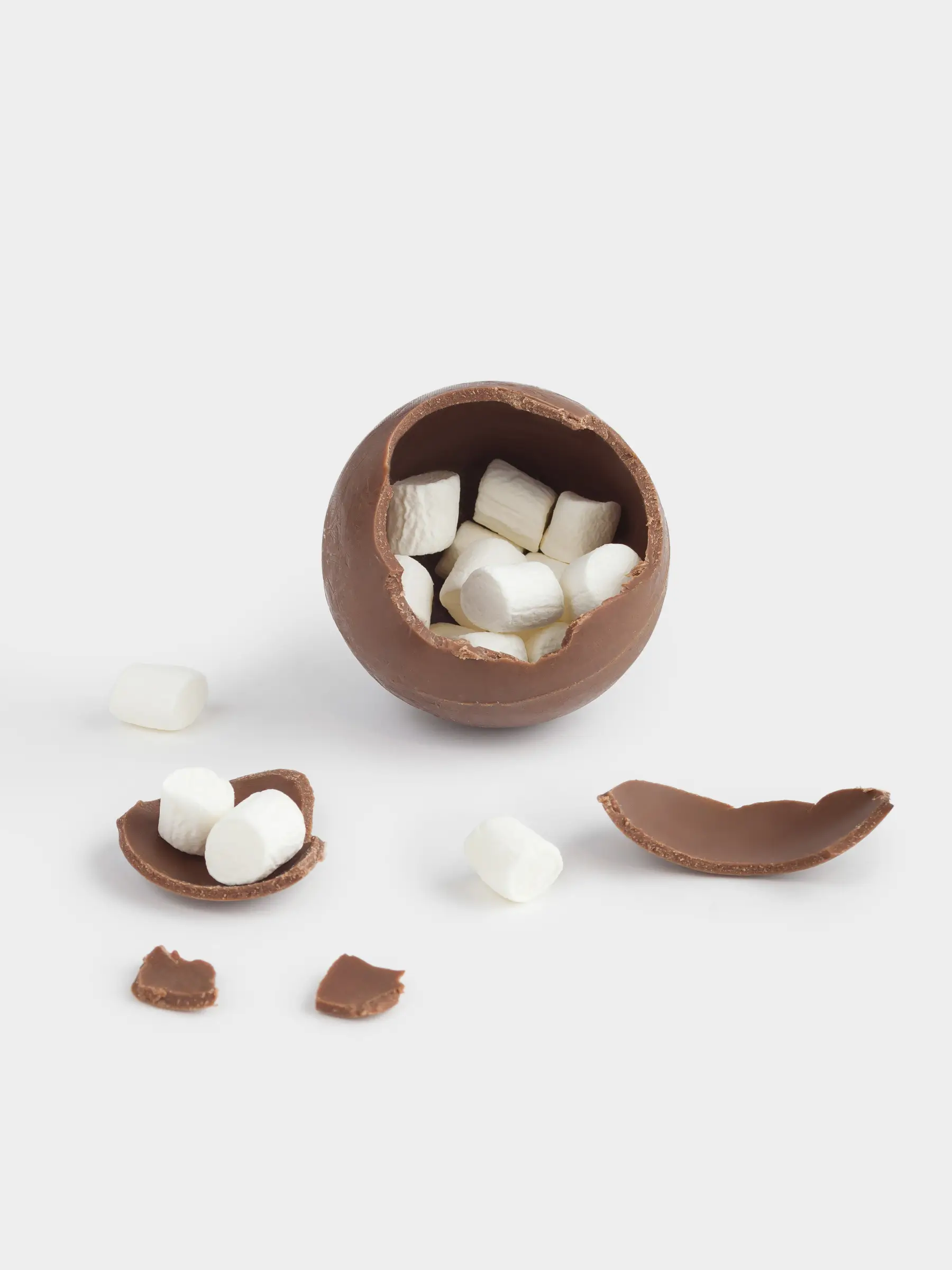 Шоколад, 28 гр, с маршмеллоу, Бомбочка, Sweet life