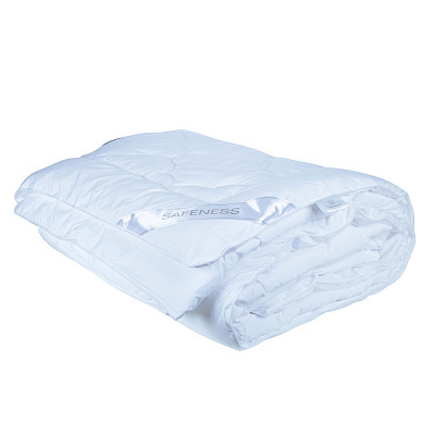Одеяло, 200х220 см, с антибактериальным эффектом, полиэфирное волокно/микрофибра, Safeness