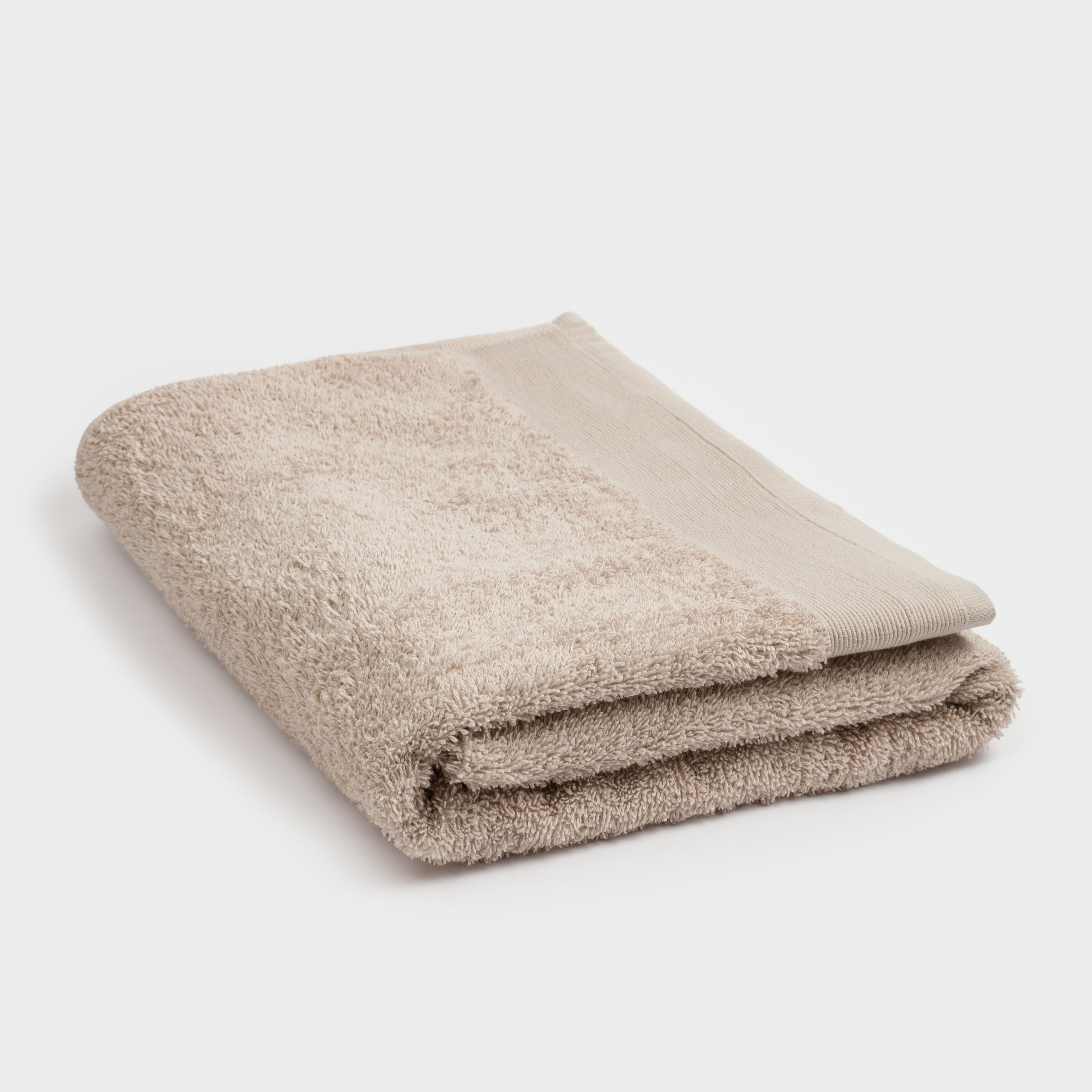 Полотенце, 70х140 см, хлопок, бежевое, Vari cotton, image-1