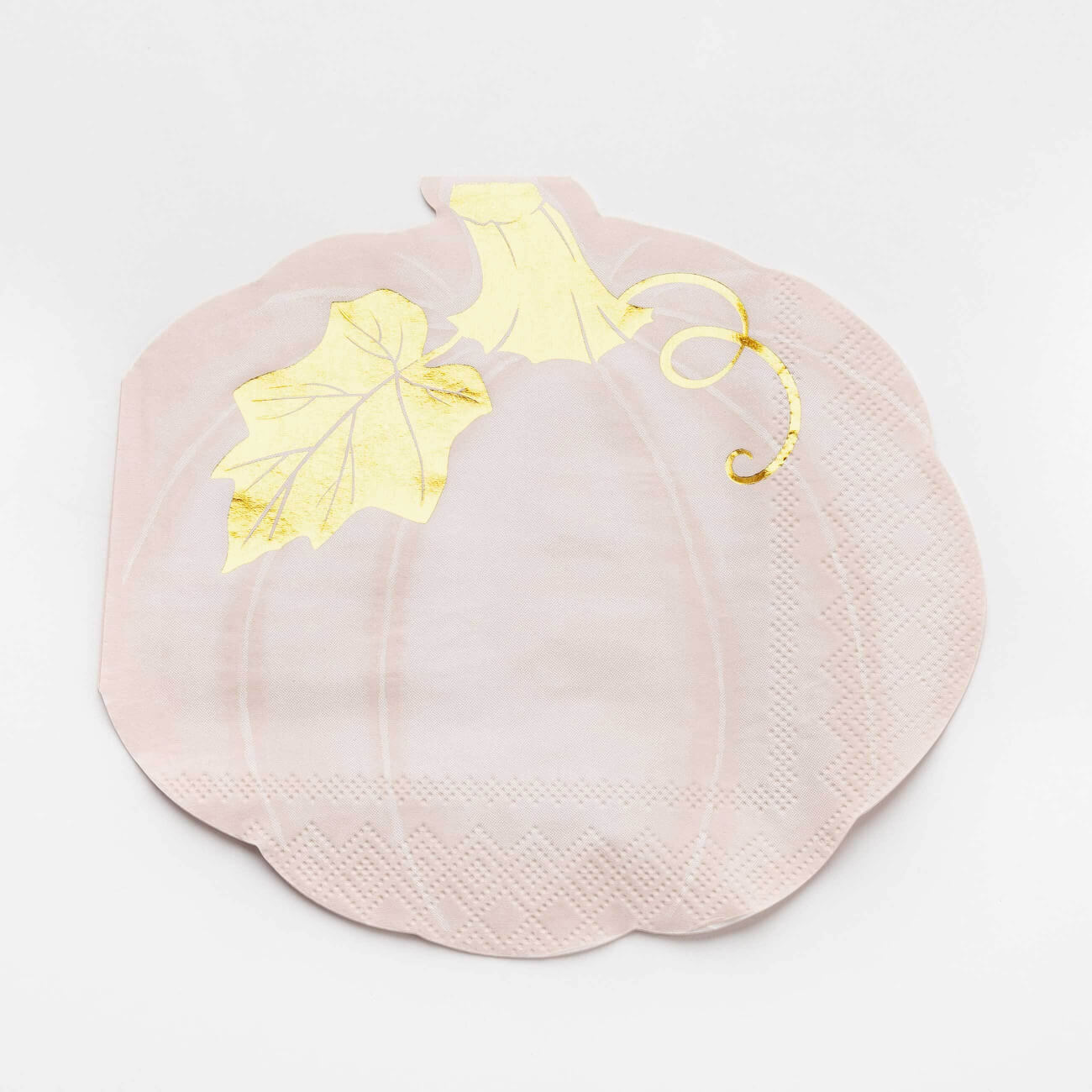 

Салфетки бумажные, 33х33 см, 20 шт, фигурные, молочные, Тыква, Golden glow
