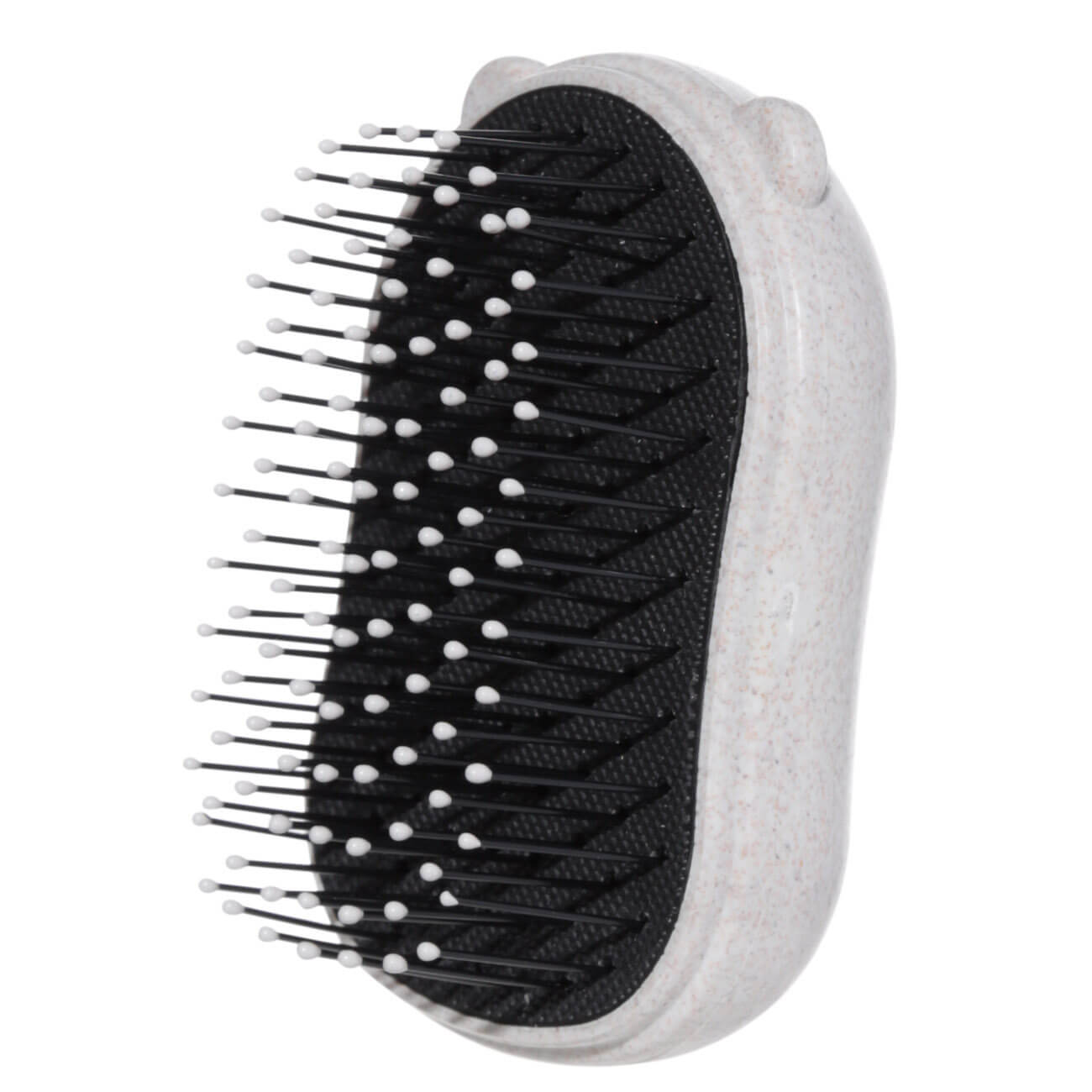 Расческа массажная для волос, 9 см, дорожная, растительное волокно/пластик, Travel color расческа массажная с метал зубьями фиолетовая