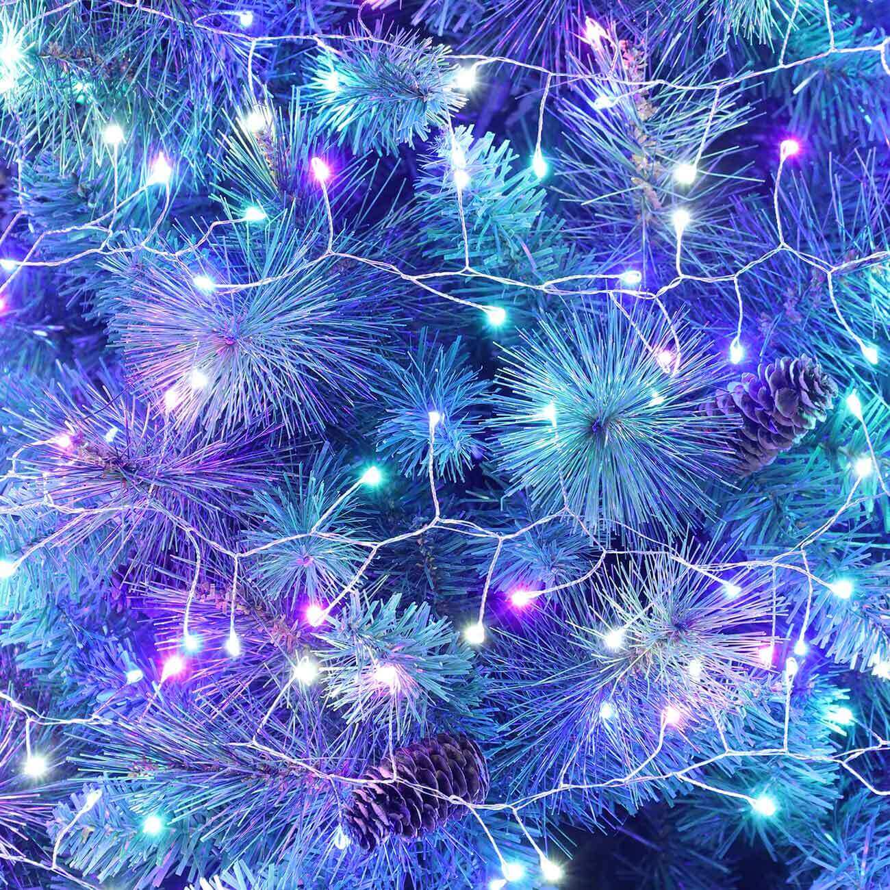 Гирлянда электрическая, 10 м, 480 ламп, 8 режимов, цветная, Капли, Christmas - фото 1