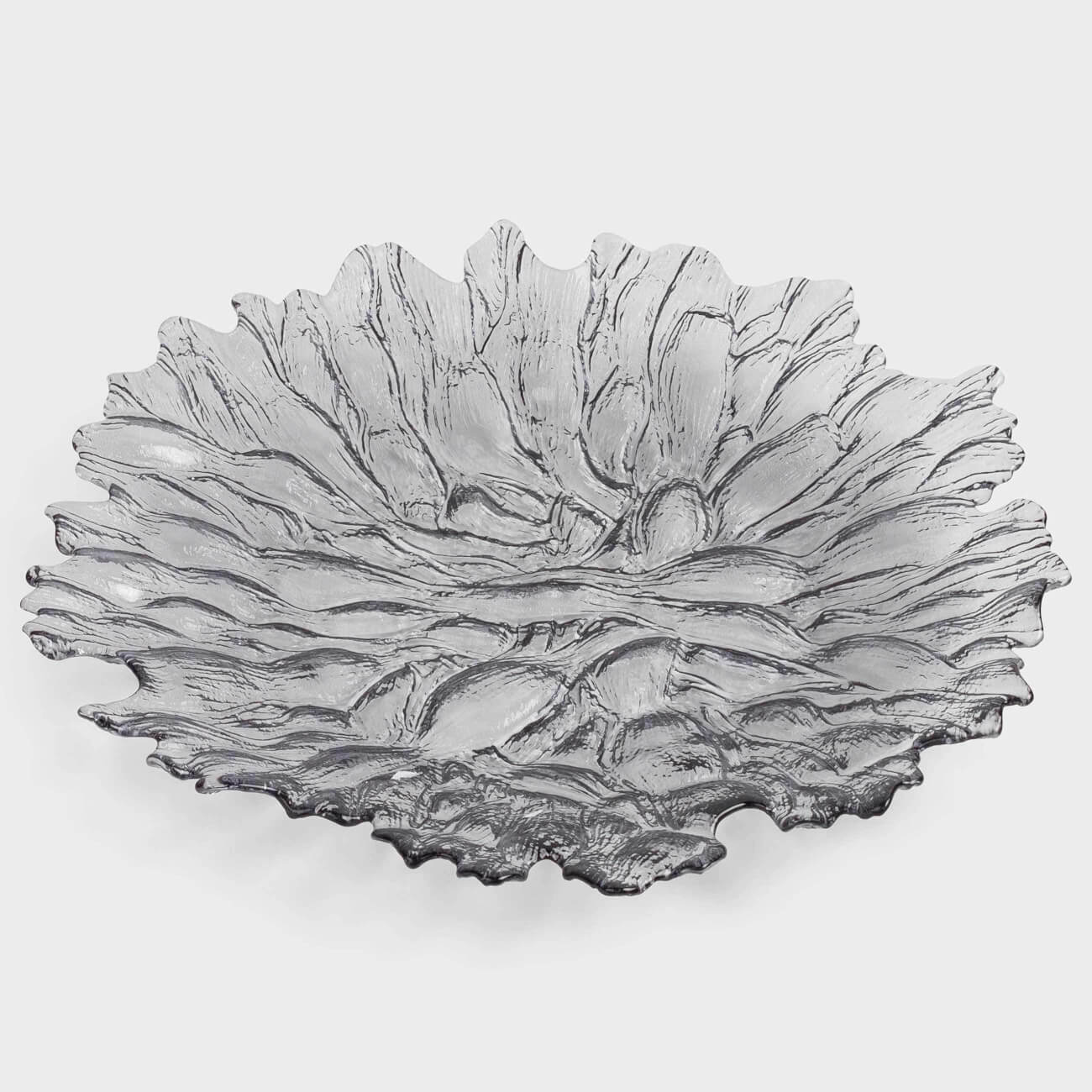

Блюдо, 29х3 см, стекло Р, серое, Pion
