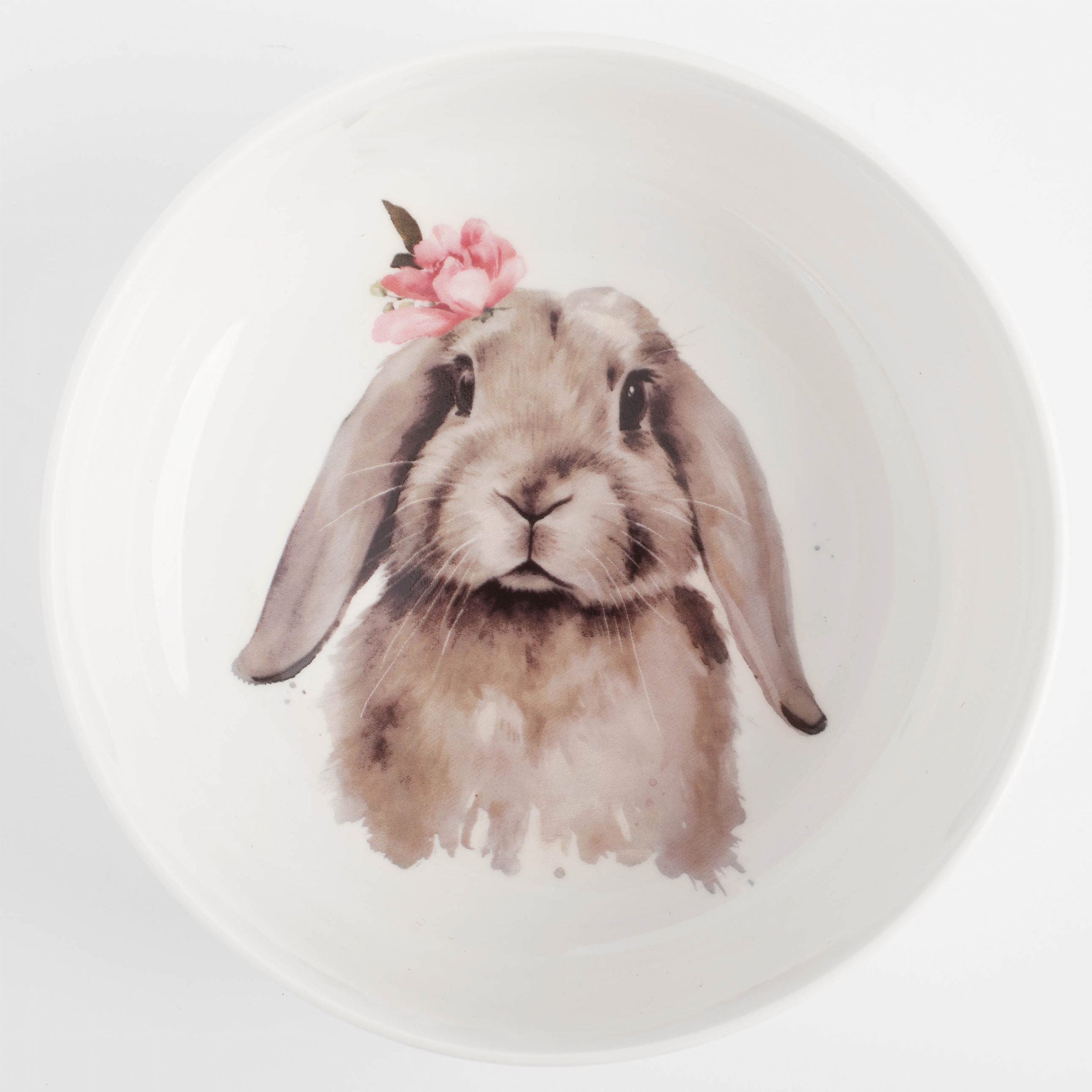 Салатник, 16х6 см, 700 мл, фарфор N, Кролик c цветком, Pure Easter изображение № 5