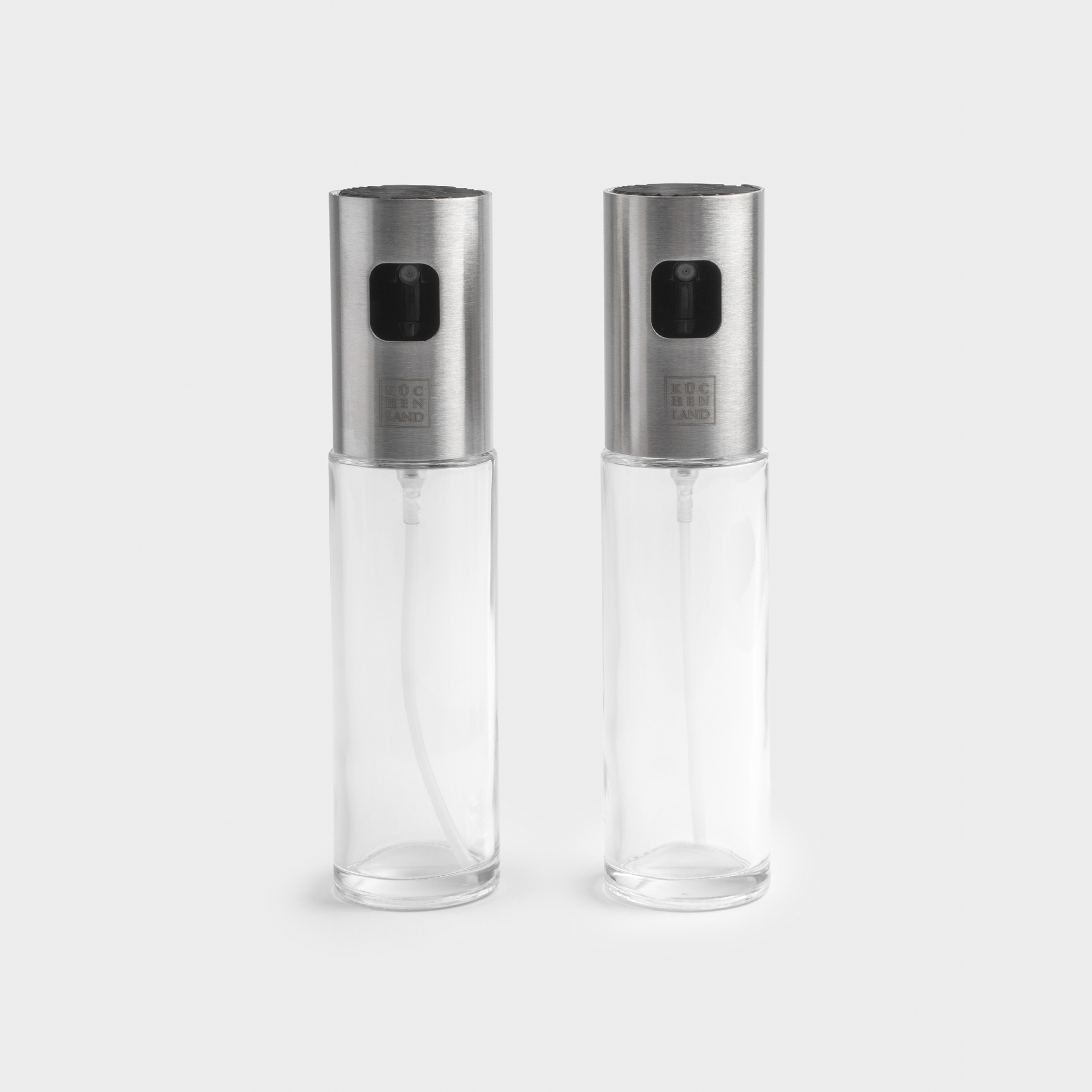 Kuchenland Диспенсер-спрей для масла и уксуса 100 мл 2 шт стеклосталь Classic 1790₽