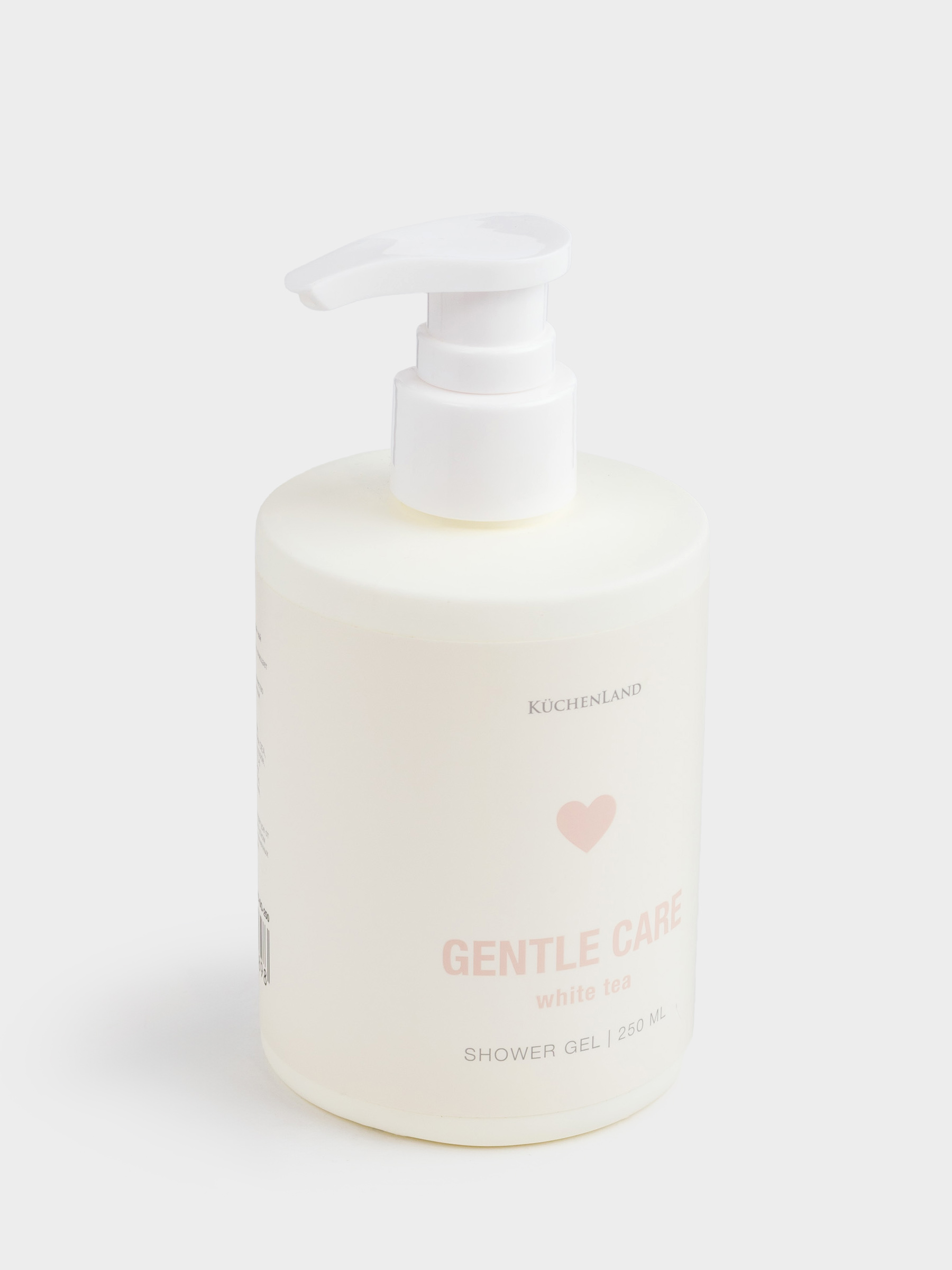 Гель для душа, 250 мл, увлажняющий, Белый чай, Gentle care