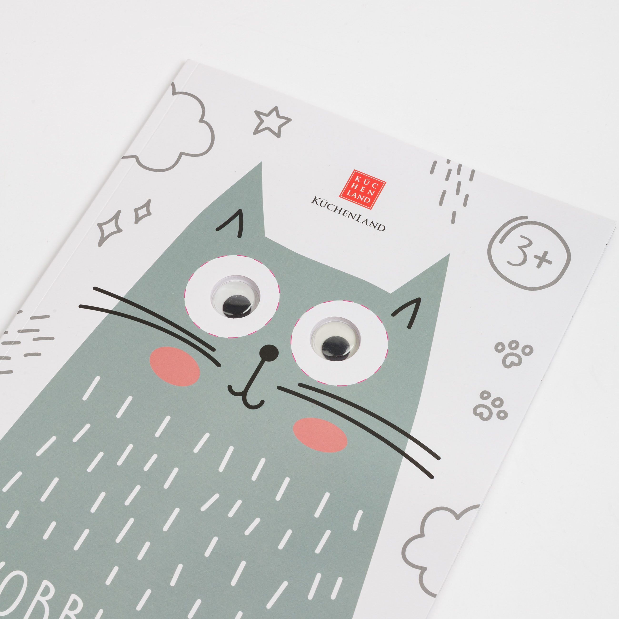 Раскраска, 29х21 см, 24 л, бумага, Кот, Grey cat, image-2