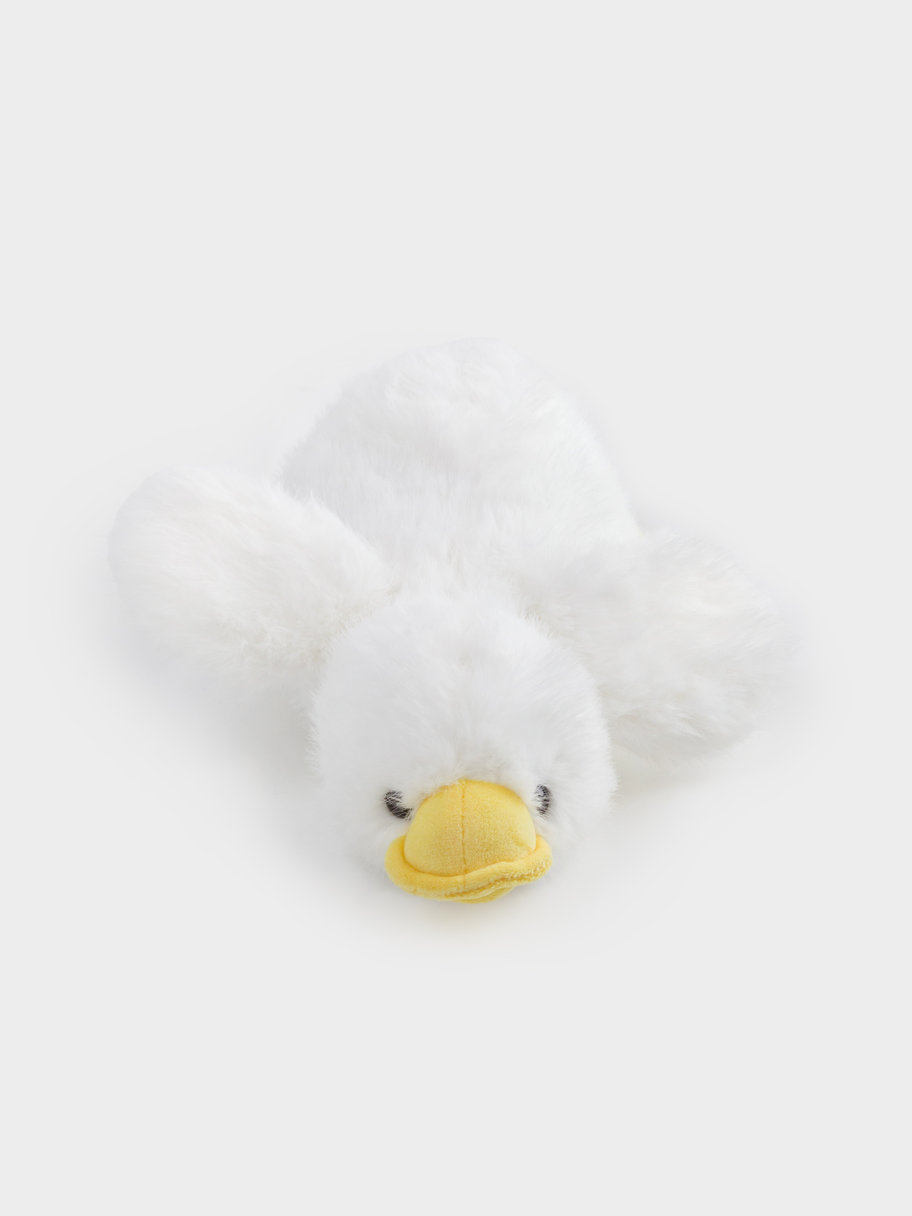 Игрушка, 29 см, мягкая, полиэстер, белая, Утенок, Duck toy, image-1