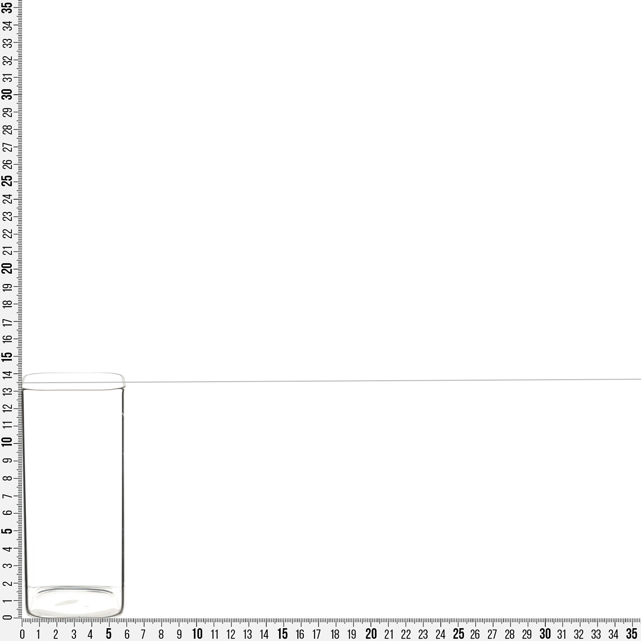 Стакан, 13 см, 350 мл, стекло Б, Clear, image-2