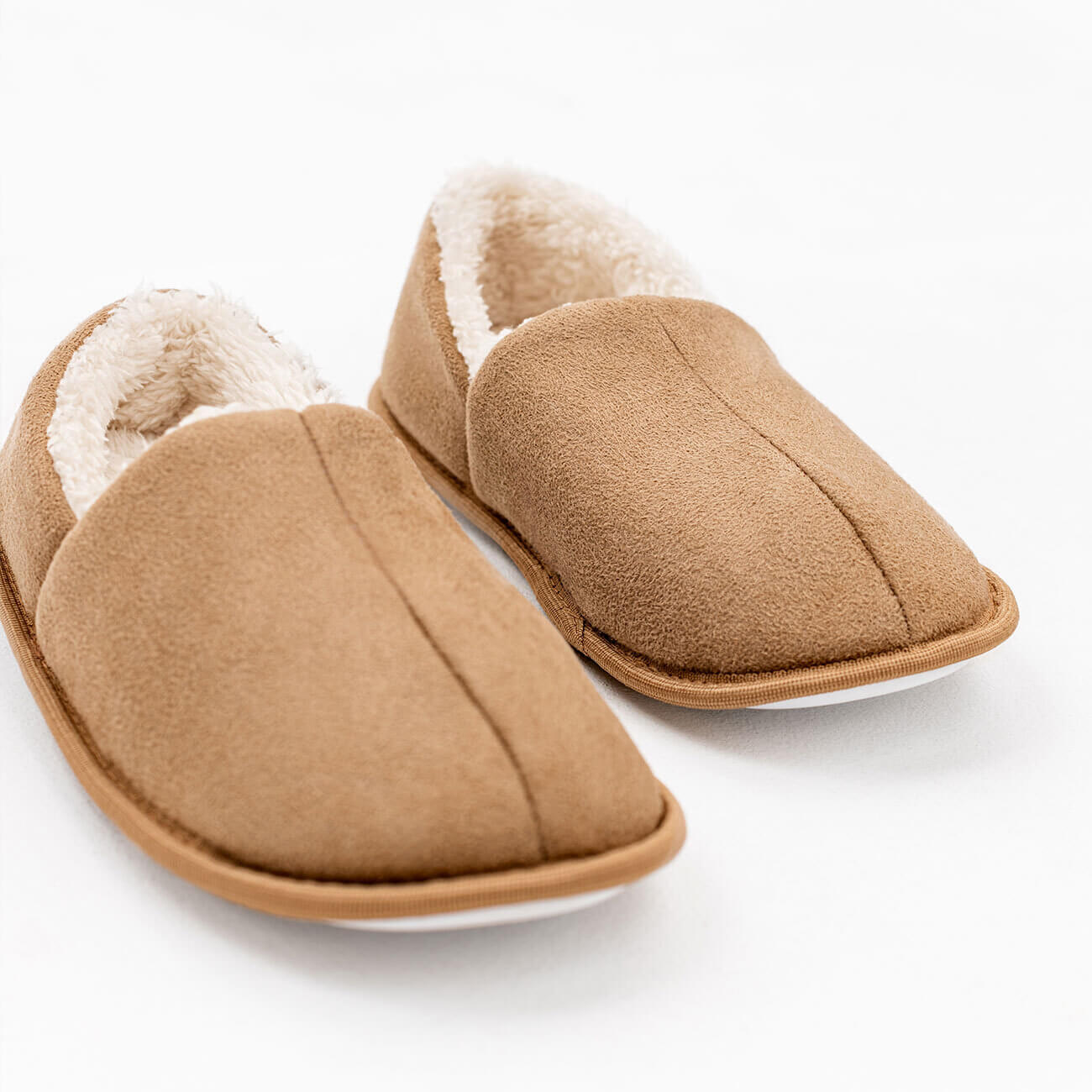 

Тапочки женские, домашние, р. 36-37, полиэстер, песочные, Sheepskin
