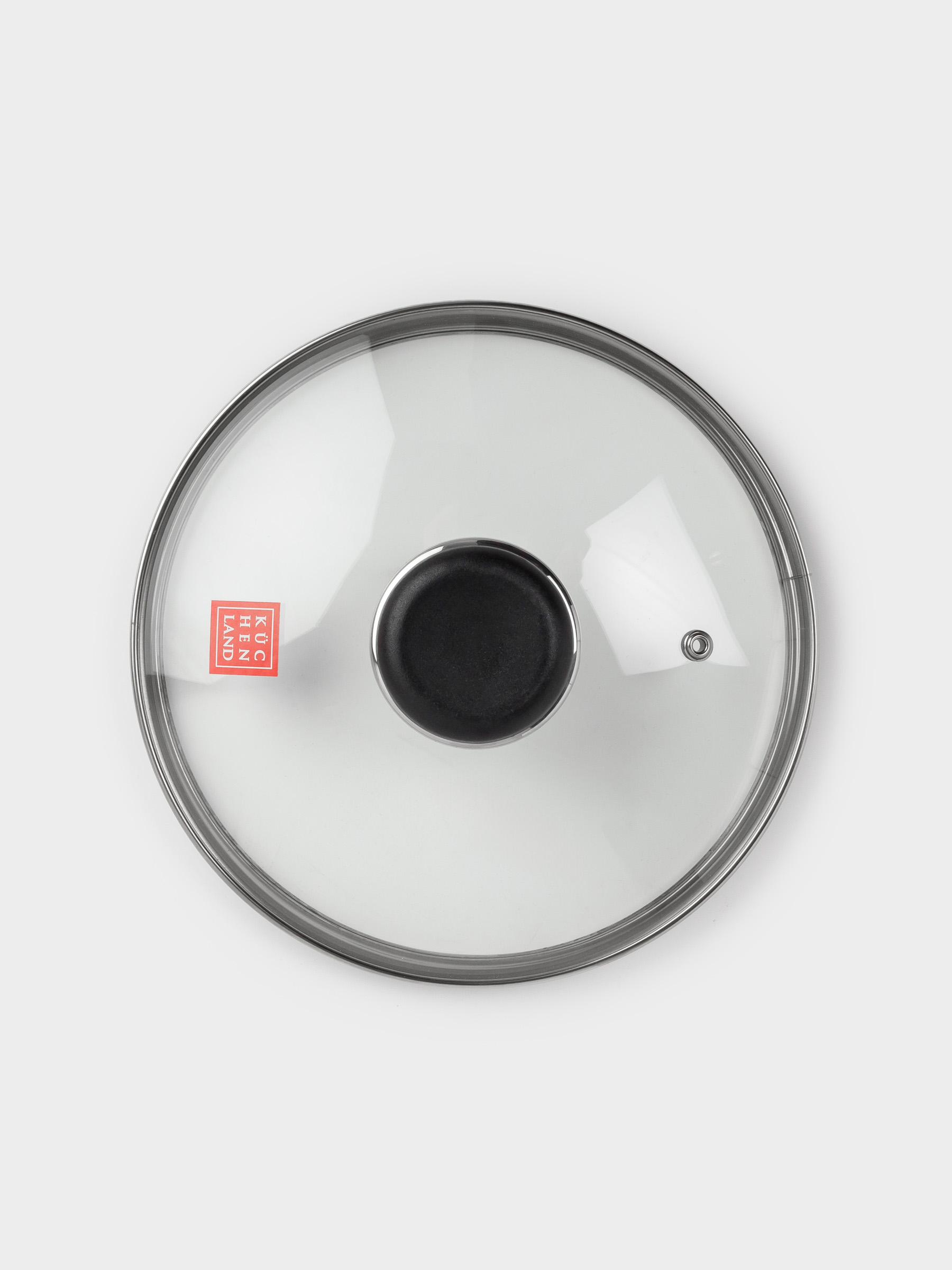 Крышка, 20 см, стекло/металл, Action Accessory, image-2