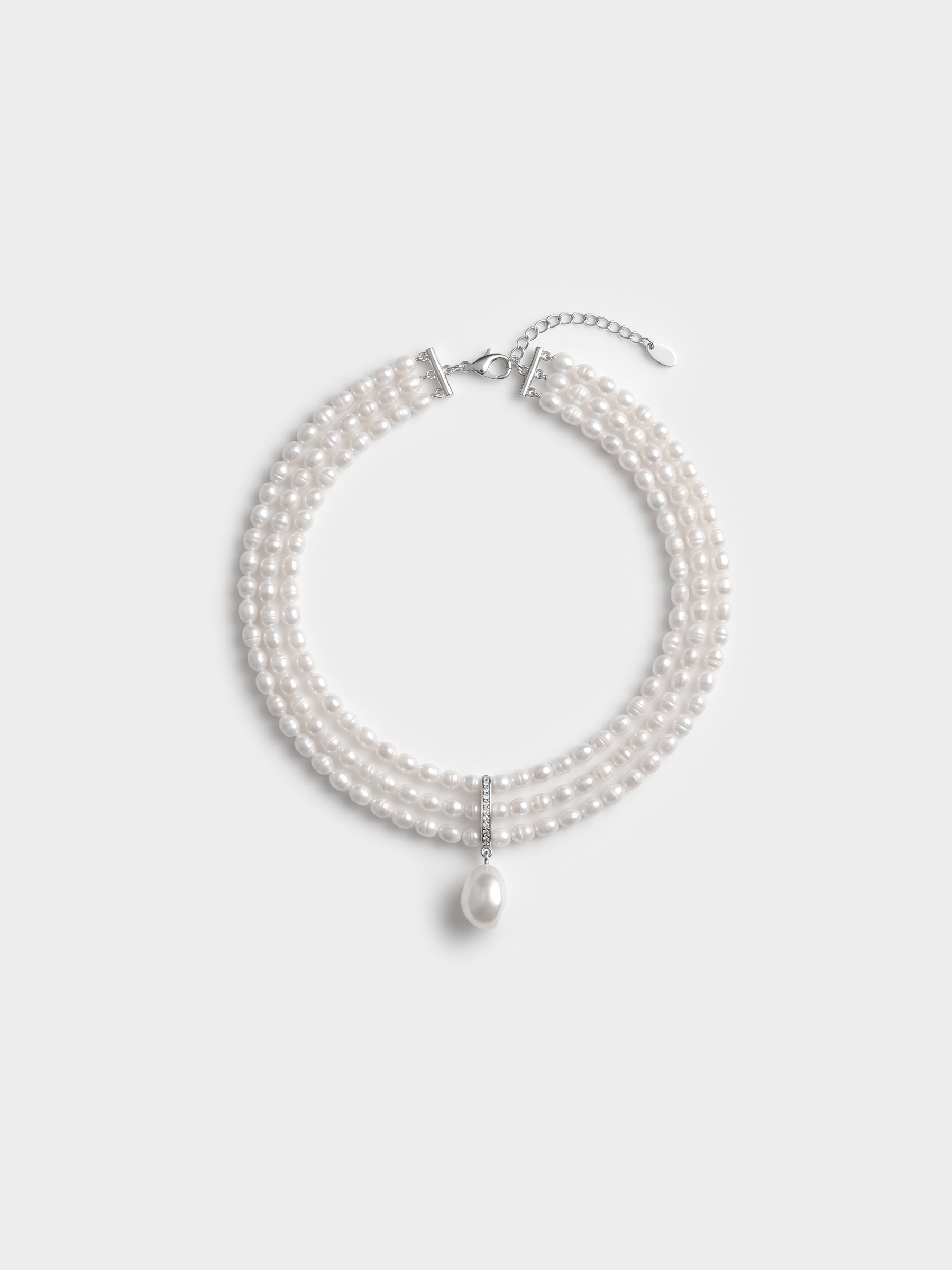 Чокер, Бусины, Pearl