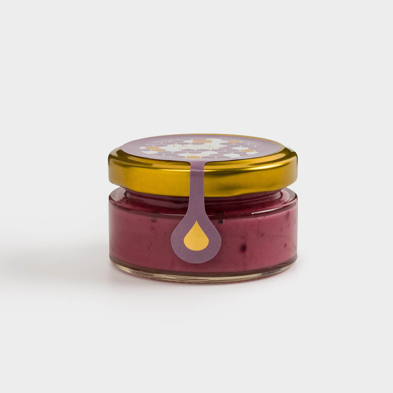 

Мед-суфле, 60 гр, со смородиной, Honey food