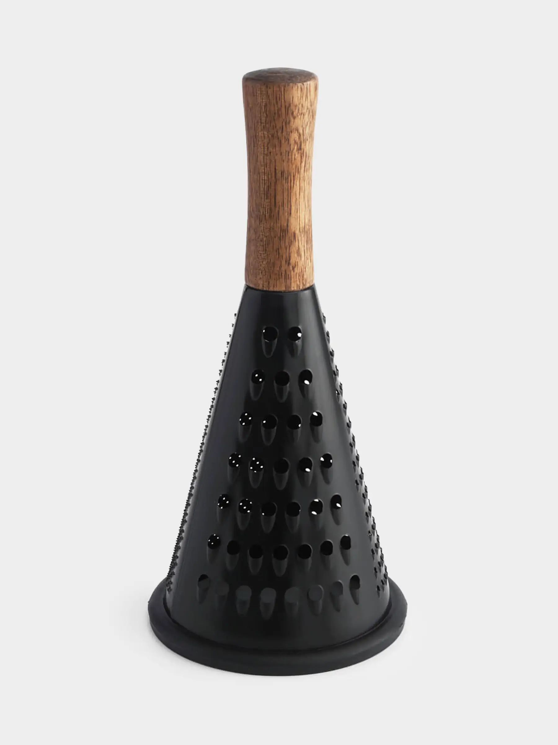 Терка, 25 см, сталь/дерево, круглая, черная, Black style