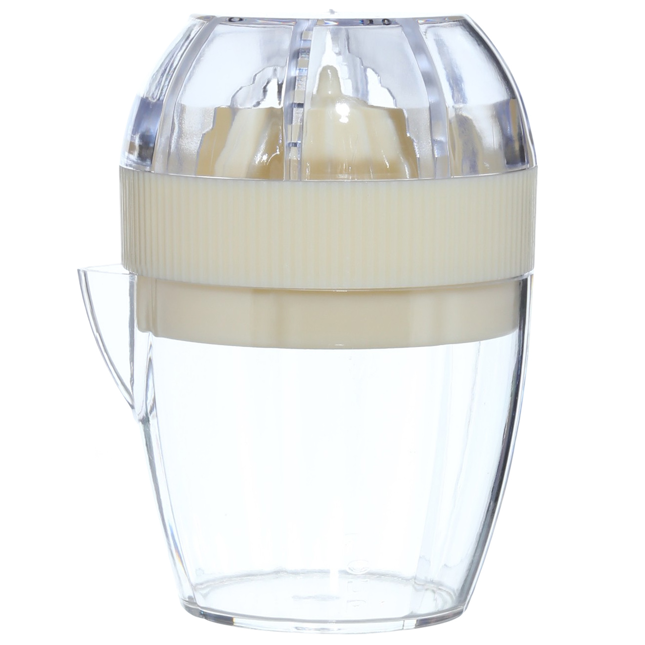 

Соковыжималка для цитрусовых, 125 мл, с крышкой-держателем, пластик, молочная, Soft kitchen