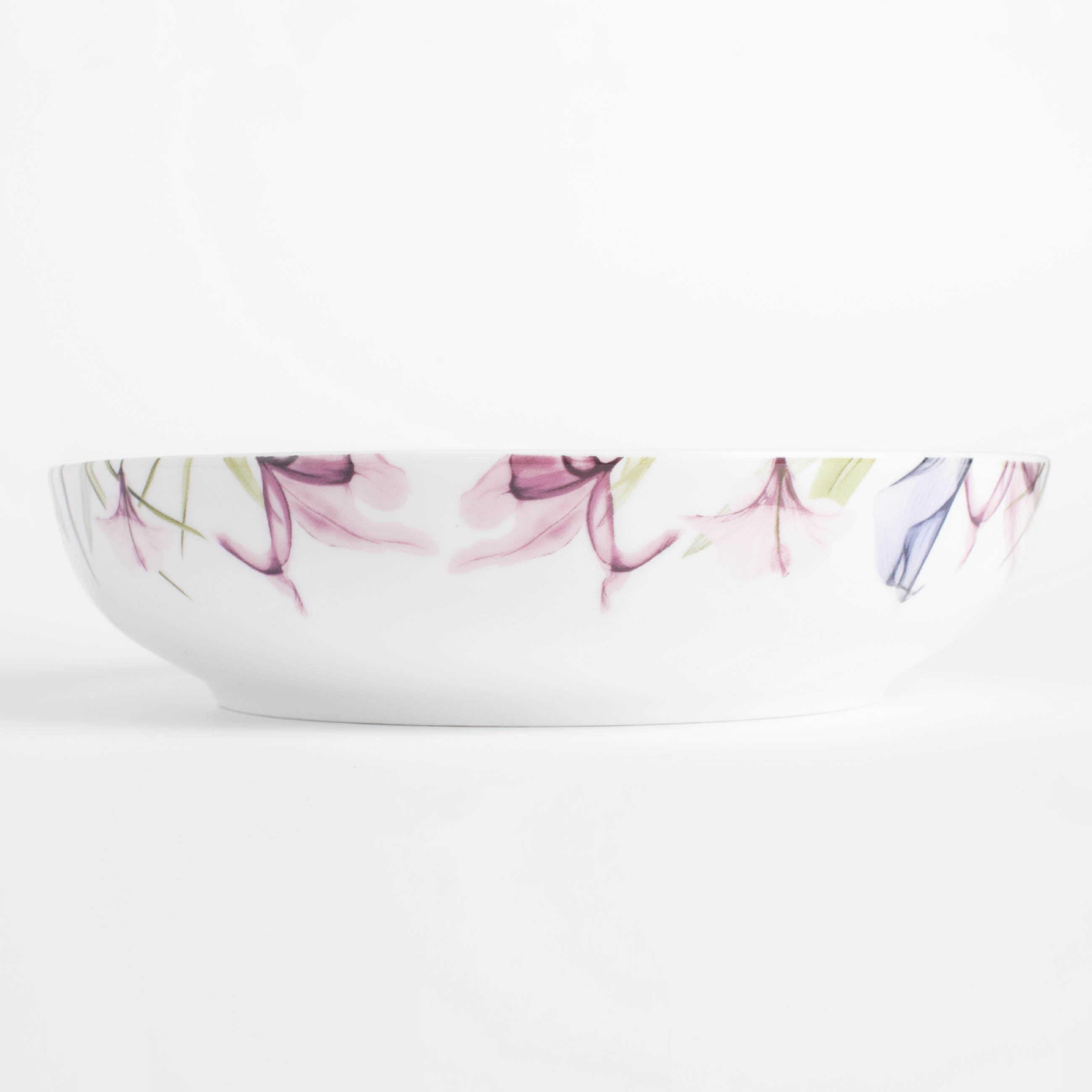Тарелка суповая, 20х6 см, фарфор N, белая, Пастельные цветы, Pastel flowers изображение № 2