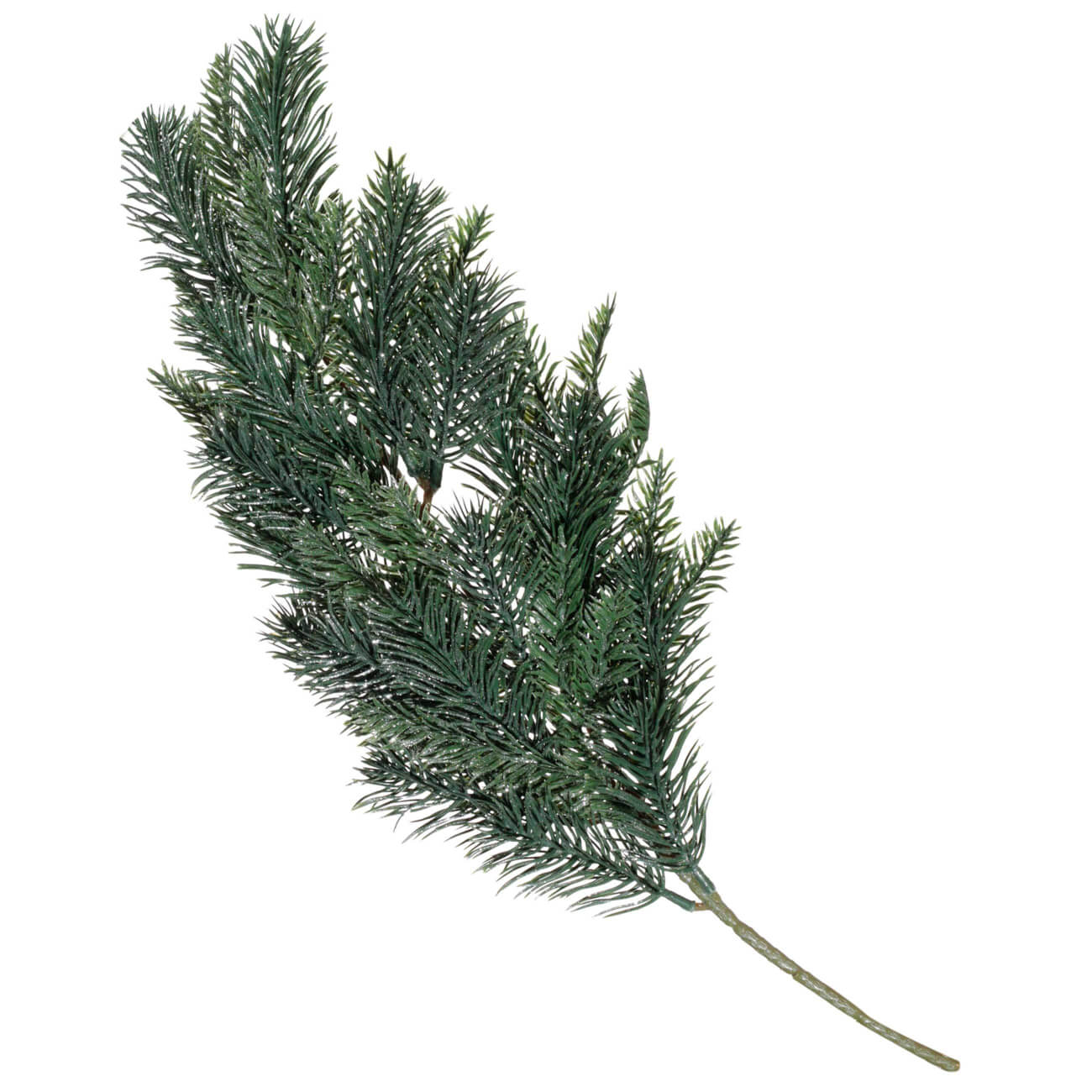 

Ветка декоративная, 62 см, полиэтилен, Еловые ветки, Conifer decor