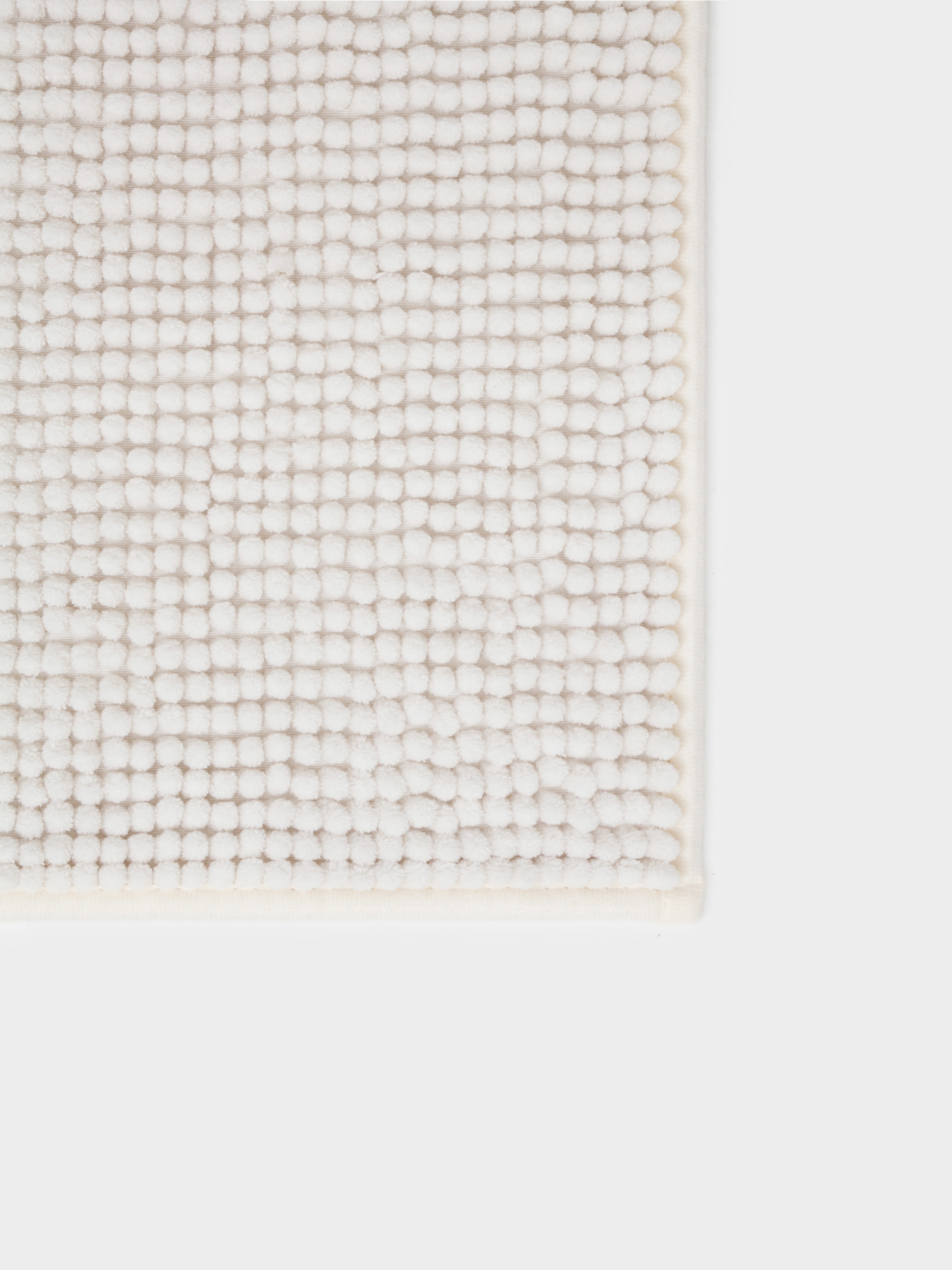 Коврик, 50х80 см, полиэстер, молочный, Hillock, image-1