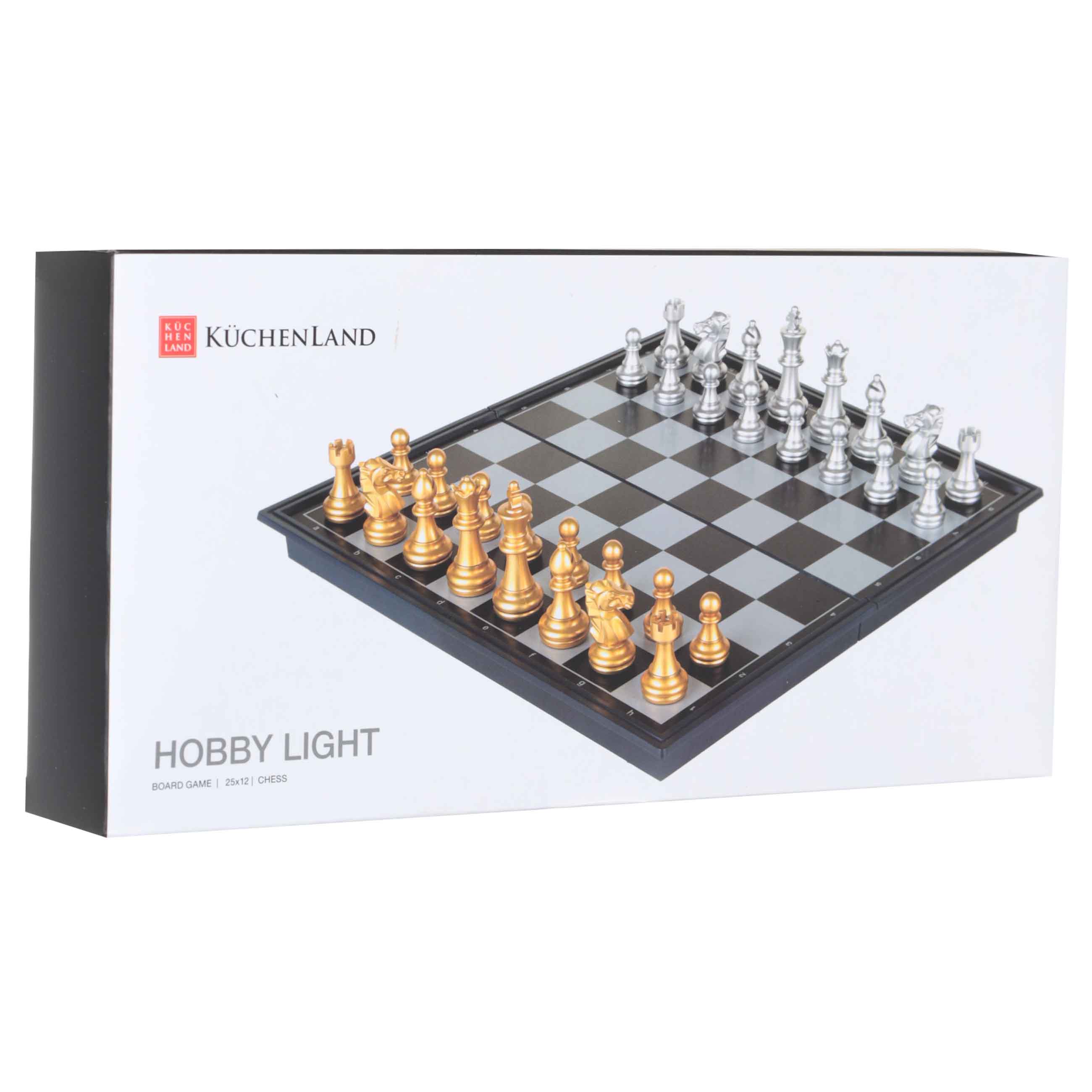 Игра настольная, 25х12 см, шахматы дорожные, пластик, Hobby light, image-5