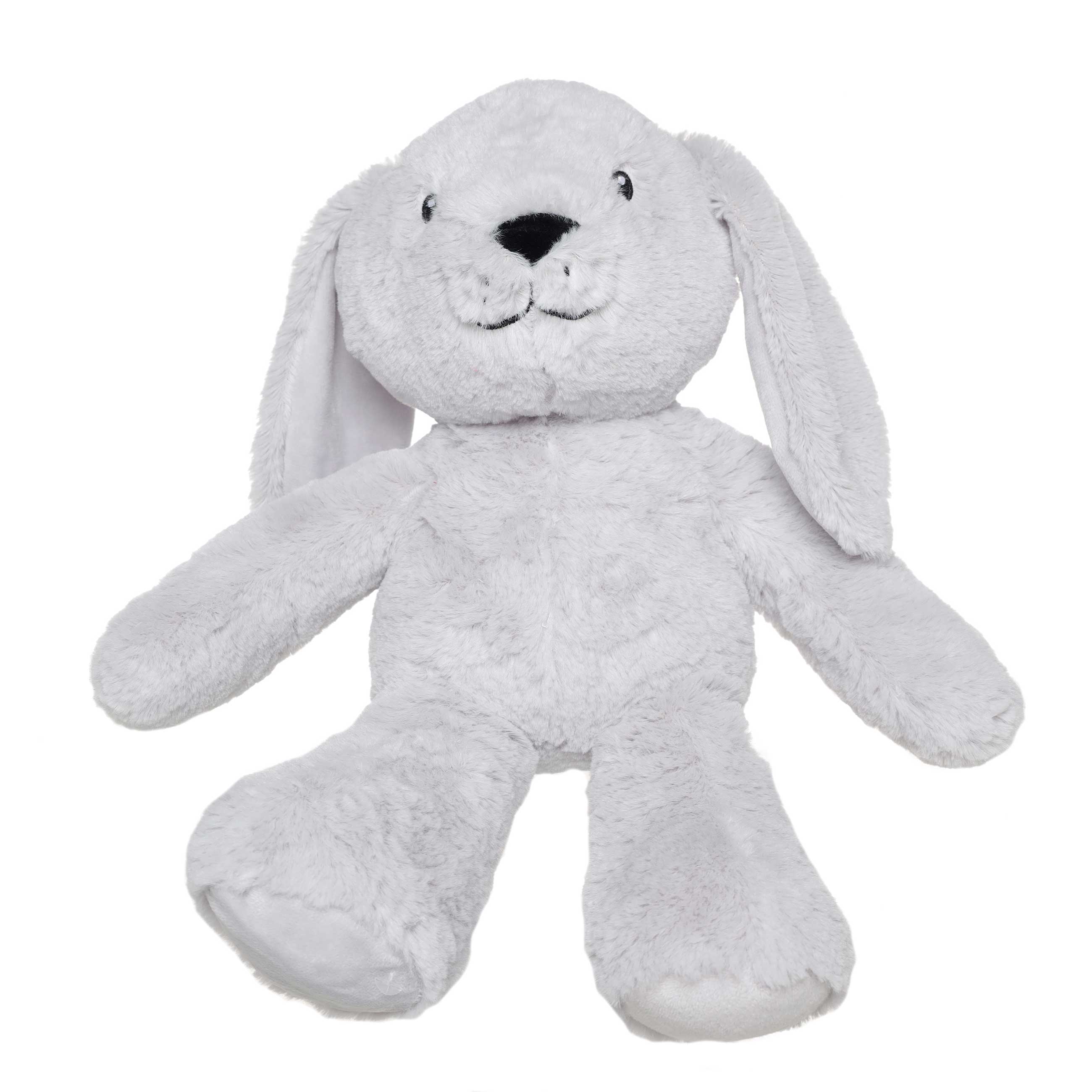 Плед с игрушкой, 75х90 см, флис/плюш, серый, Зайка, Rabbit изображение № 3