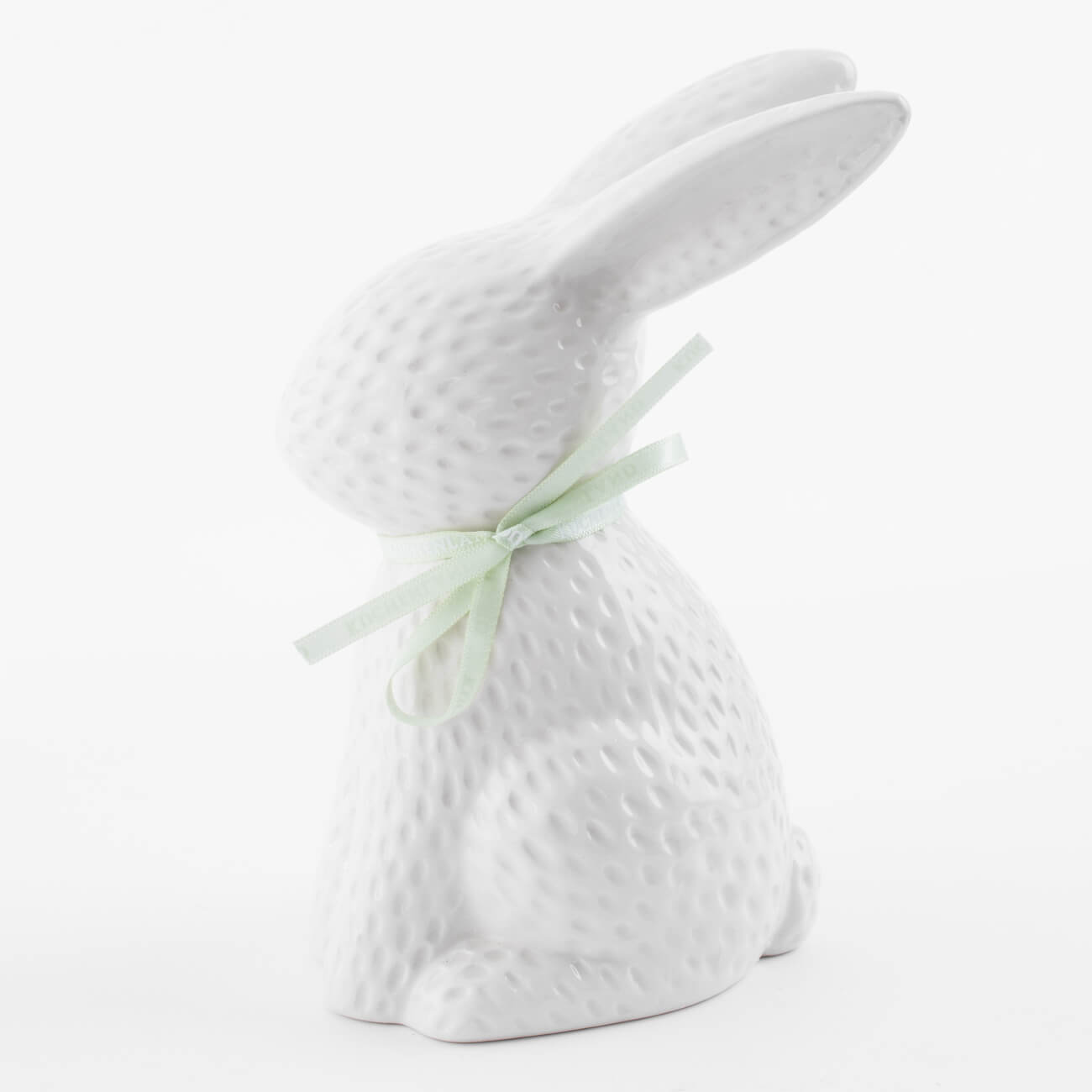 Статуэтка, 18 см, керамика, молочная Кролик сидит, Easter blooming изображение № 2
