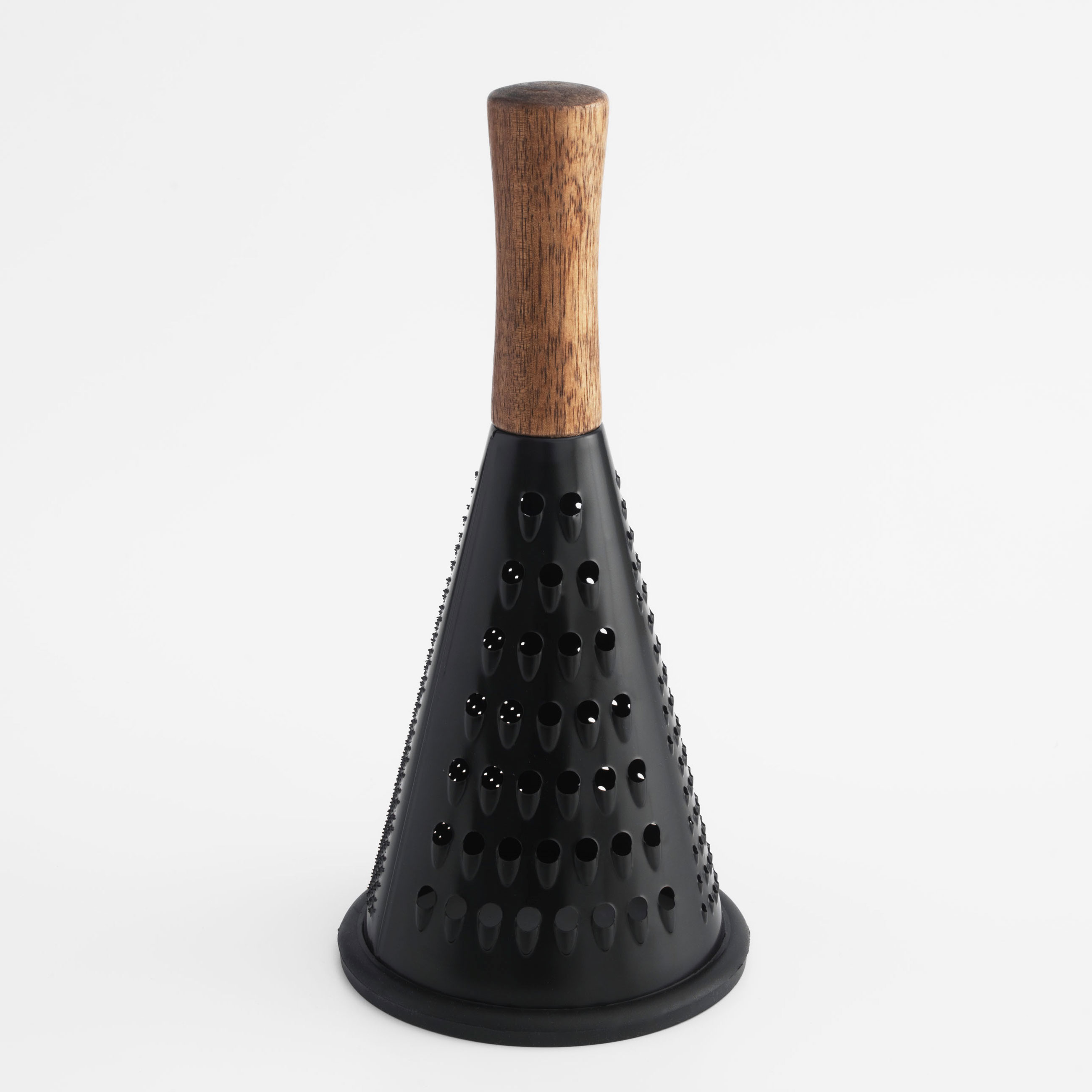 Терка 24 см стальдерево круглая черная Black style 799₽