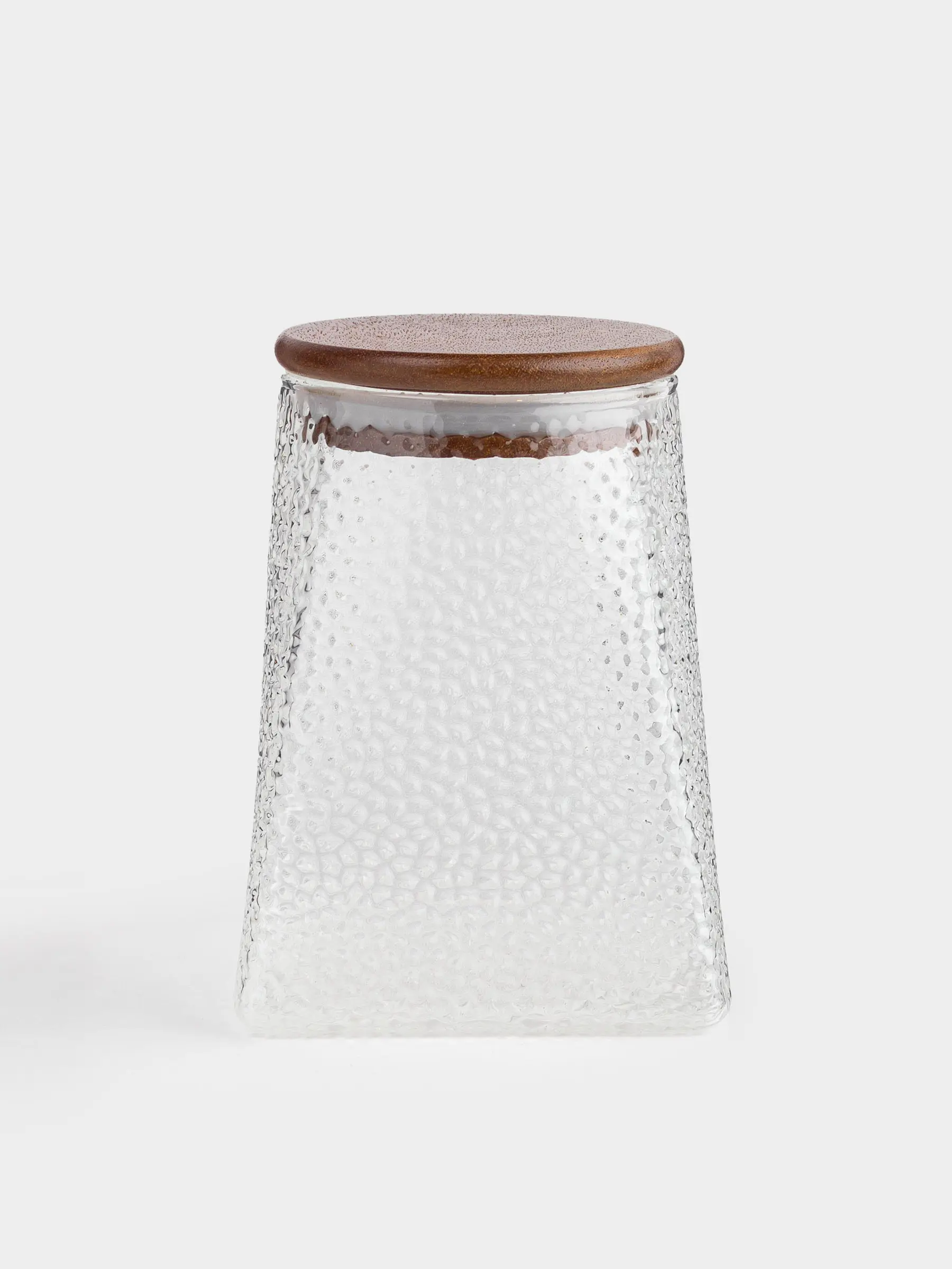 Банка для сыпучих продуктов, 750 мл, стекло/дерево, Relli wood