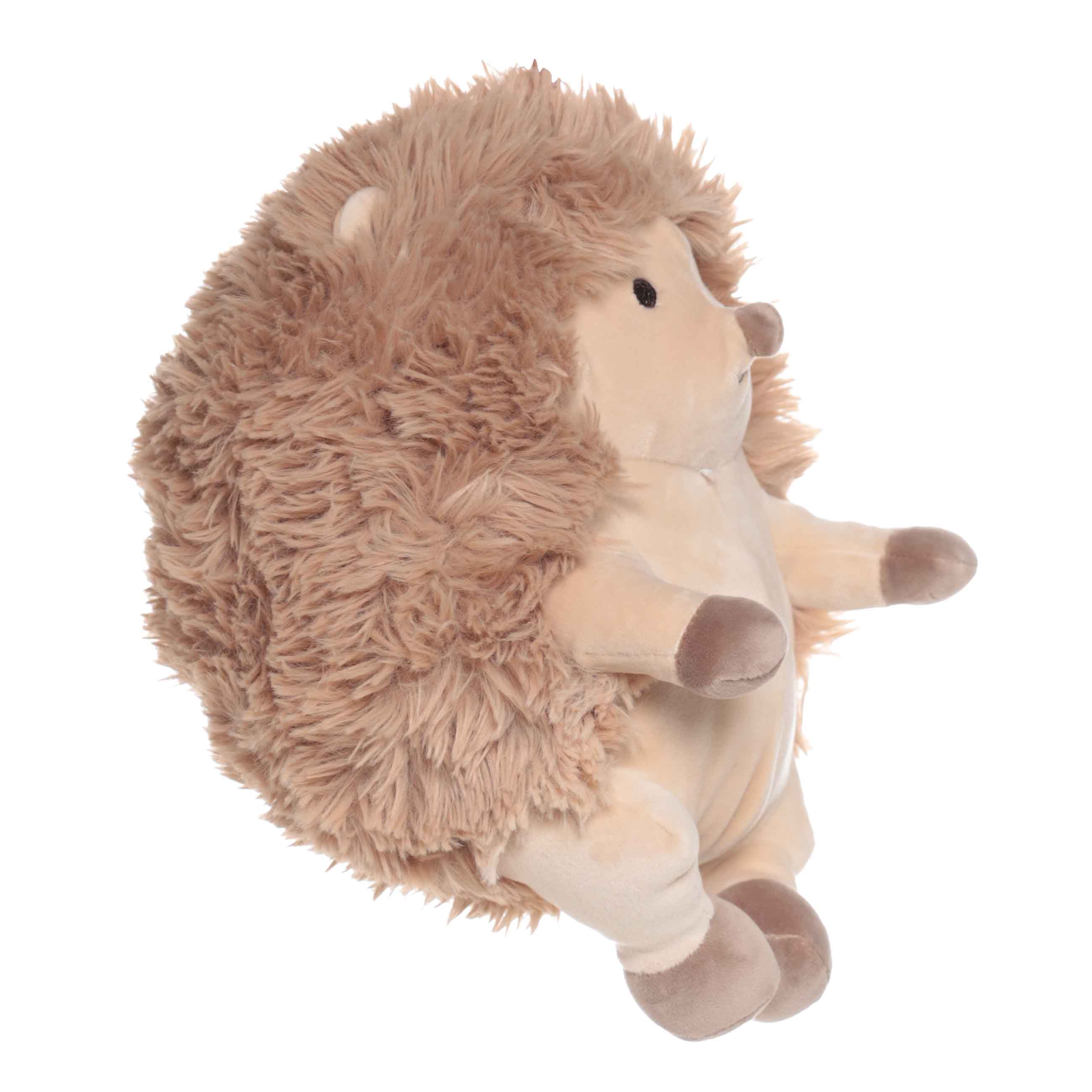 Игрушка, 25 см, мягкая, спандекс/мех, серо-бежевая, Ежик, Forest animals, image-0