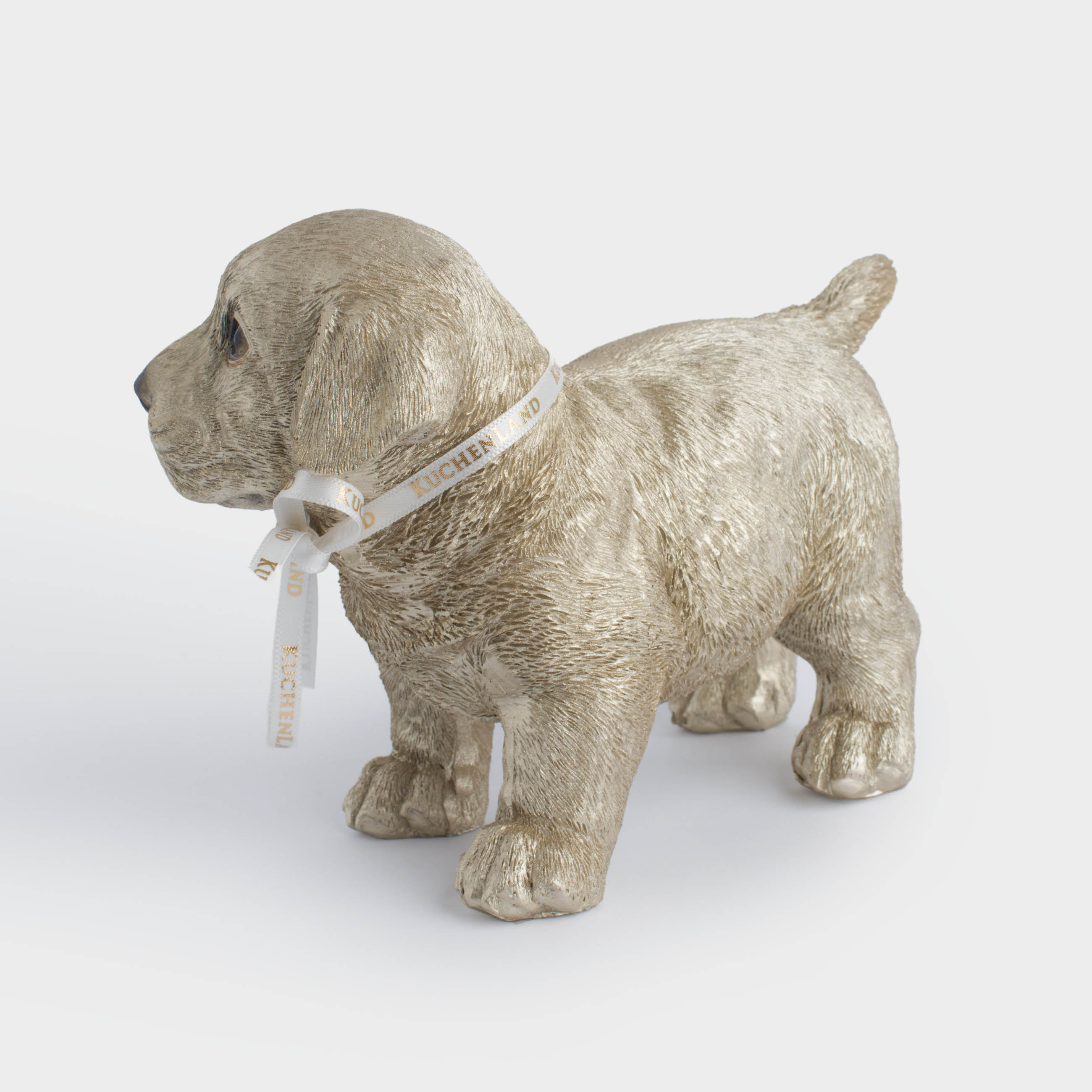 Статуэтка, 15х11 см, полирезин, золотистая, Лабрадор, Dog, image-2