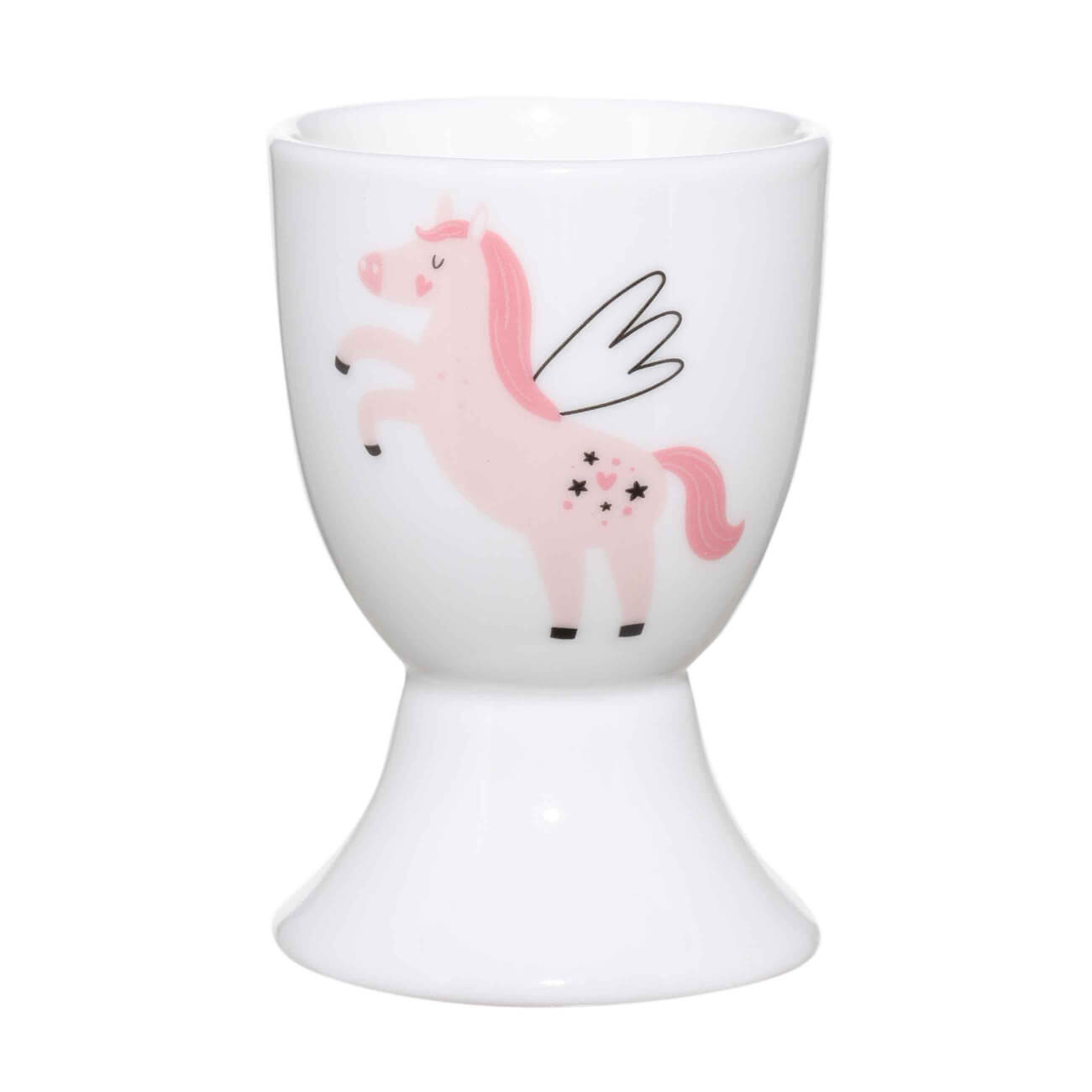бомбочка для ванны 100 гр розово белая клубника единорог unicorn Подставка для яйца, детская, 7 см, фарфор N, белая, Единорог, Unicorn