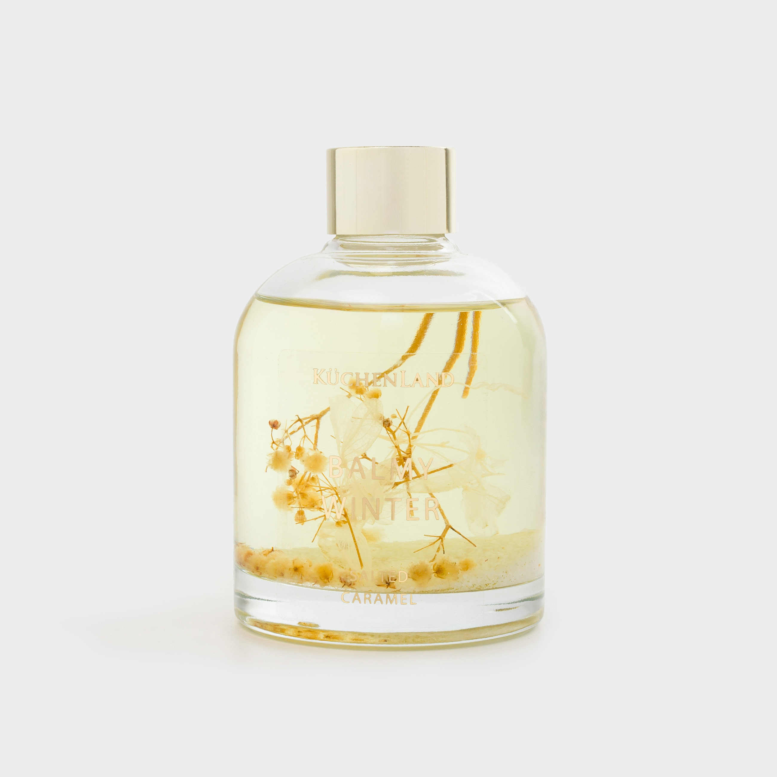 Ароматический диффузор, 180 мл, с сухоцветами, Salted caramel, Balmy winter, image-3