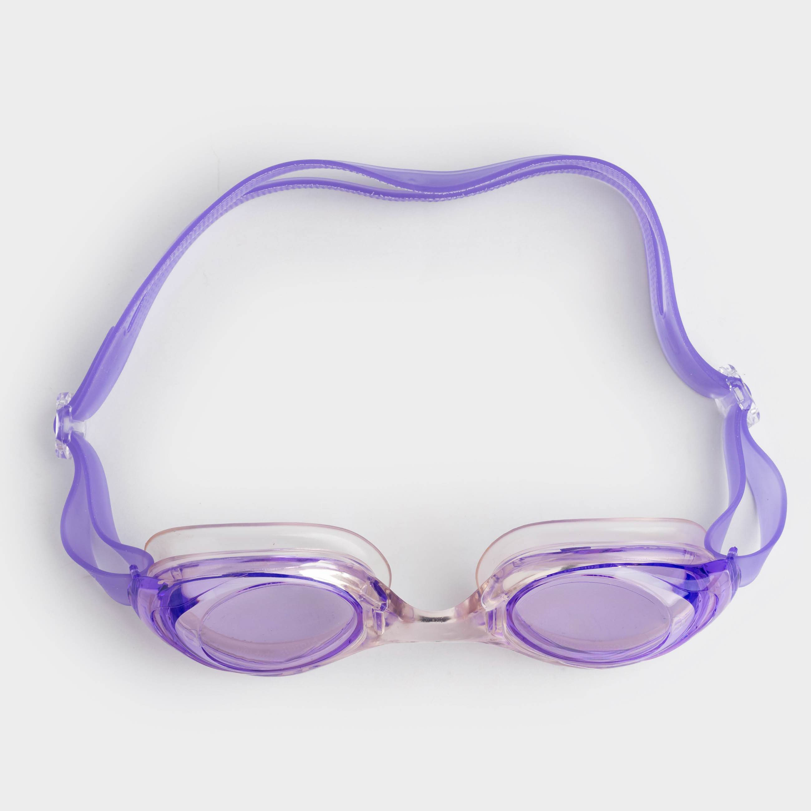 Очки для плавания, в футляре, пластик/резина, фиолетовые, Swim, image-1