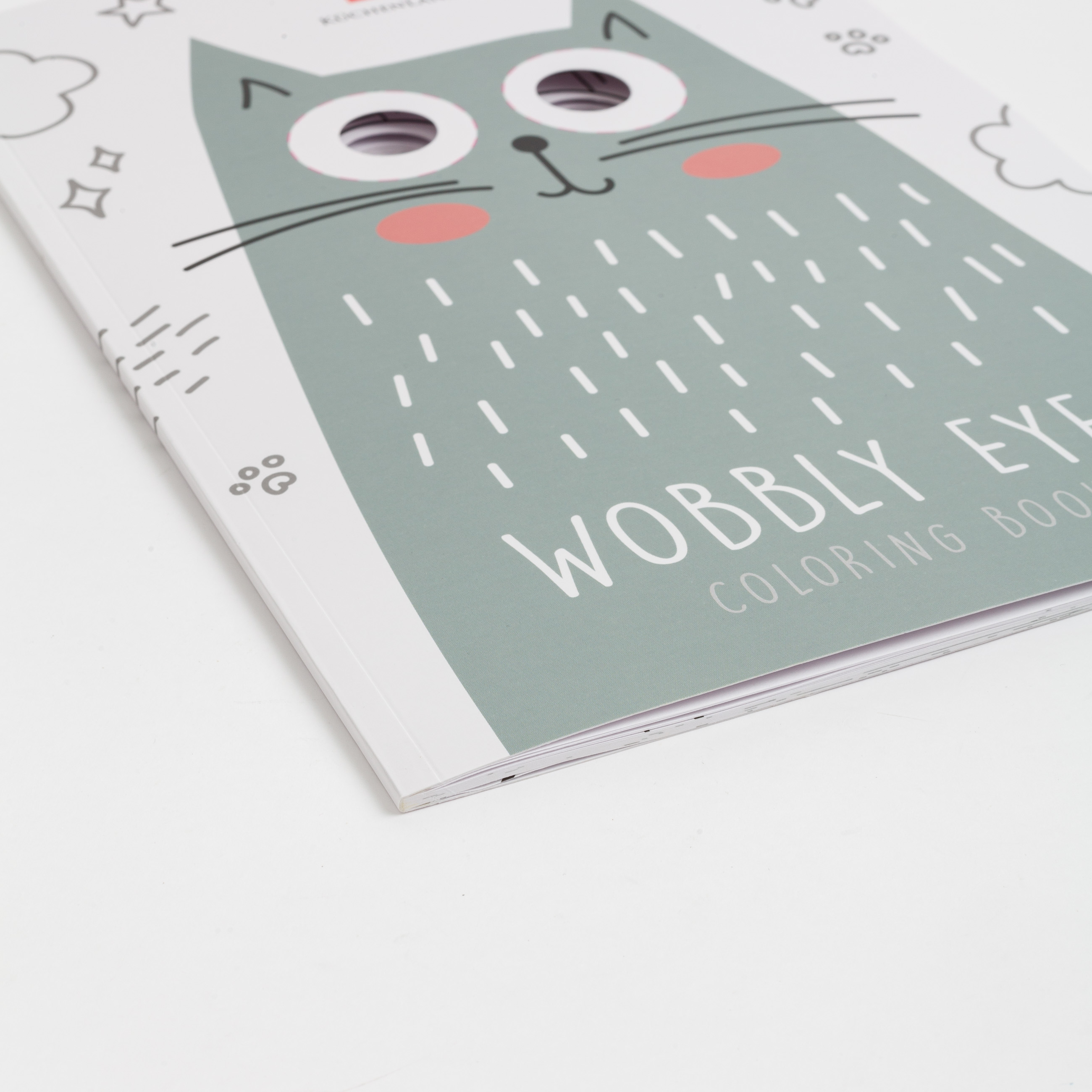 Раскраска, 29х21 см, 24 л, бумага, Кот, Grey cat, image-5