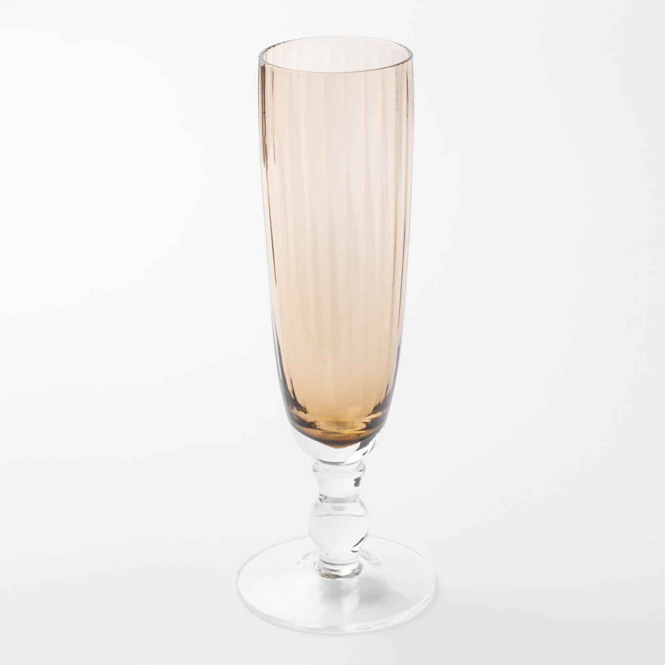 Бокал-кубок для шампанского, 210 мл, стекло, янтарный, Caserta кубок спортивный 134b золото