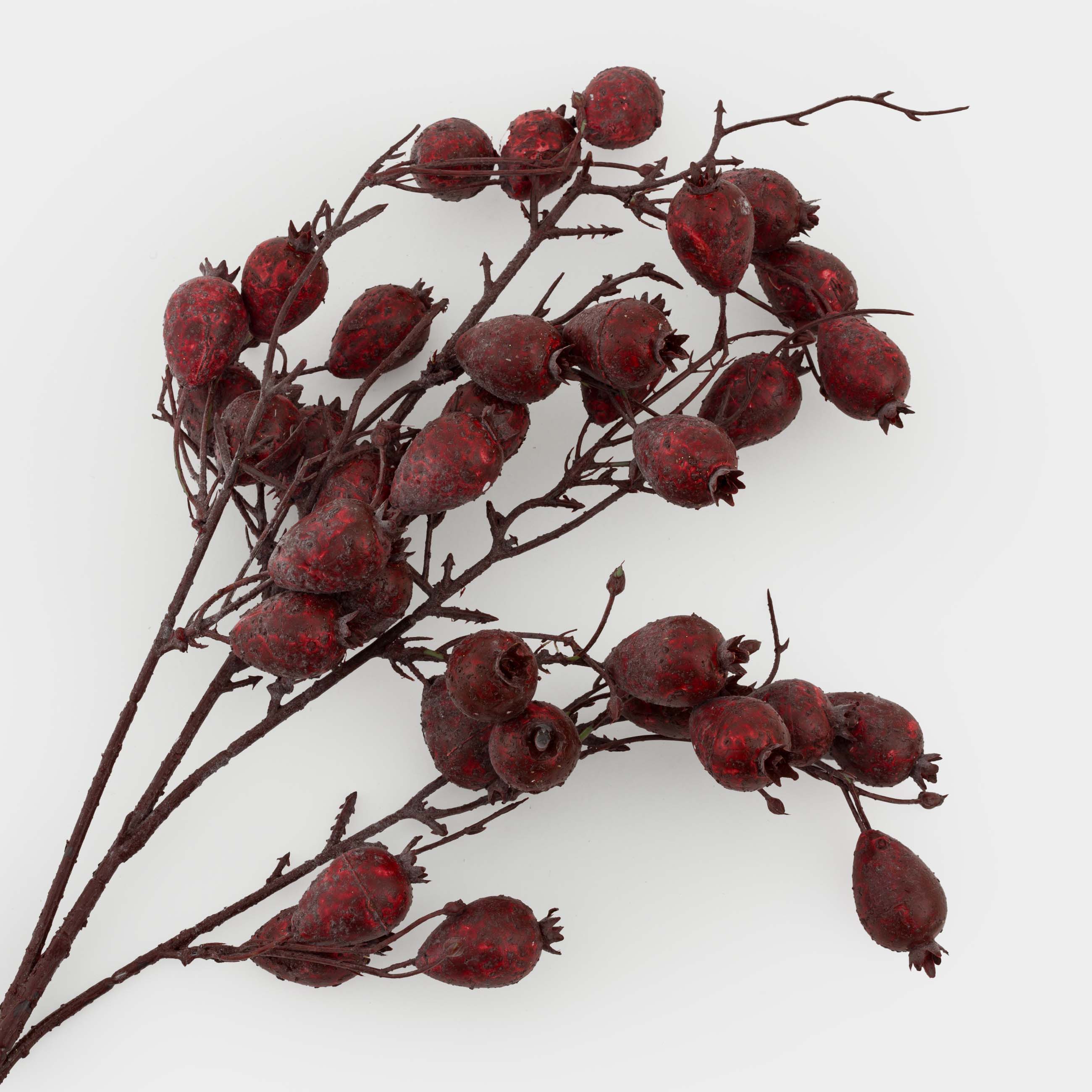 Ветка декоративная, 90 см, пенопласт/полиэстер, Фейхоа, Slight frost decor, image-2